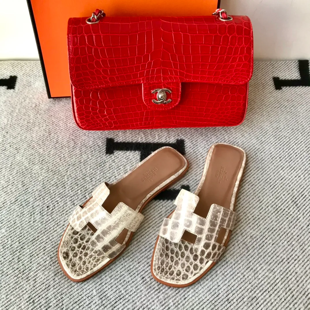 Шлепанцы Женские Hermes 3967478