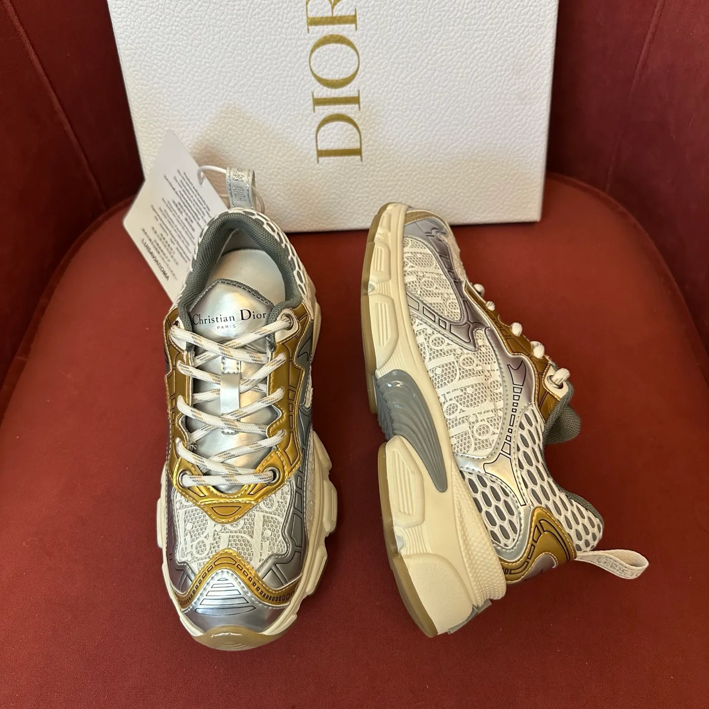 Кроссовки Женские Christian Dior 1248656