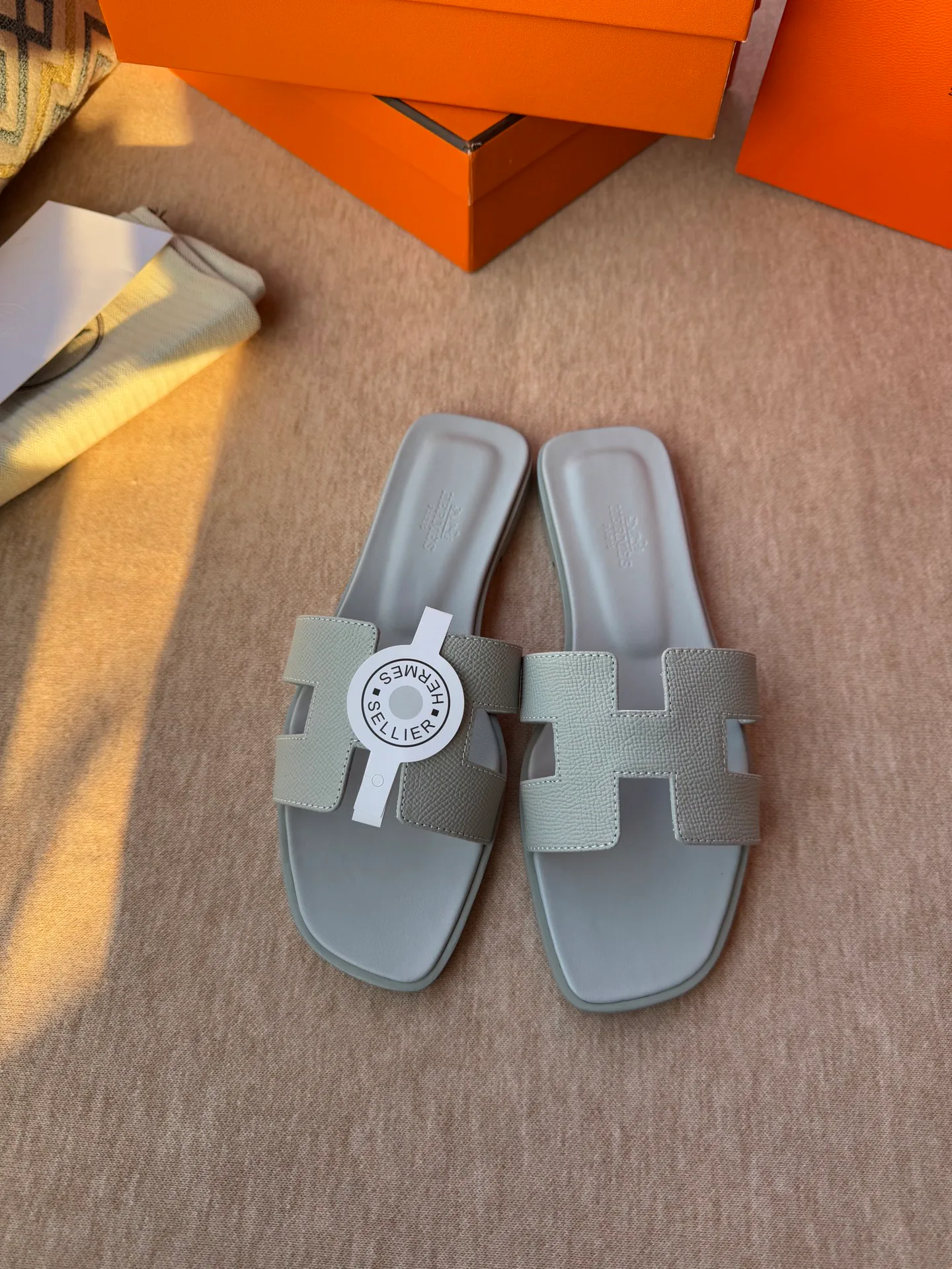 Шлепанцы Женские Hermes 12743063