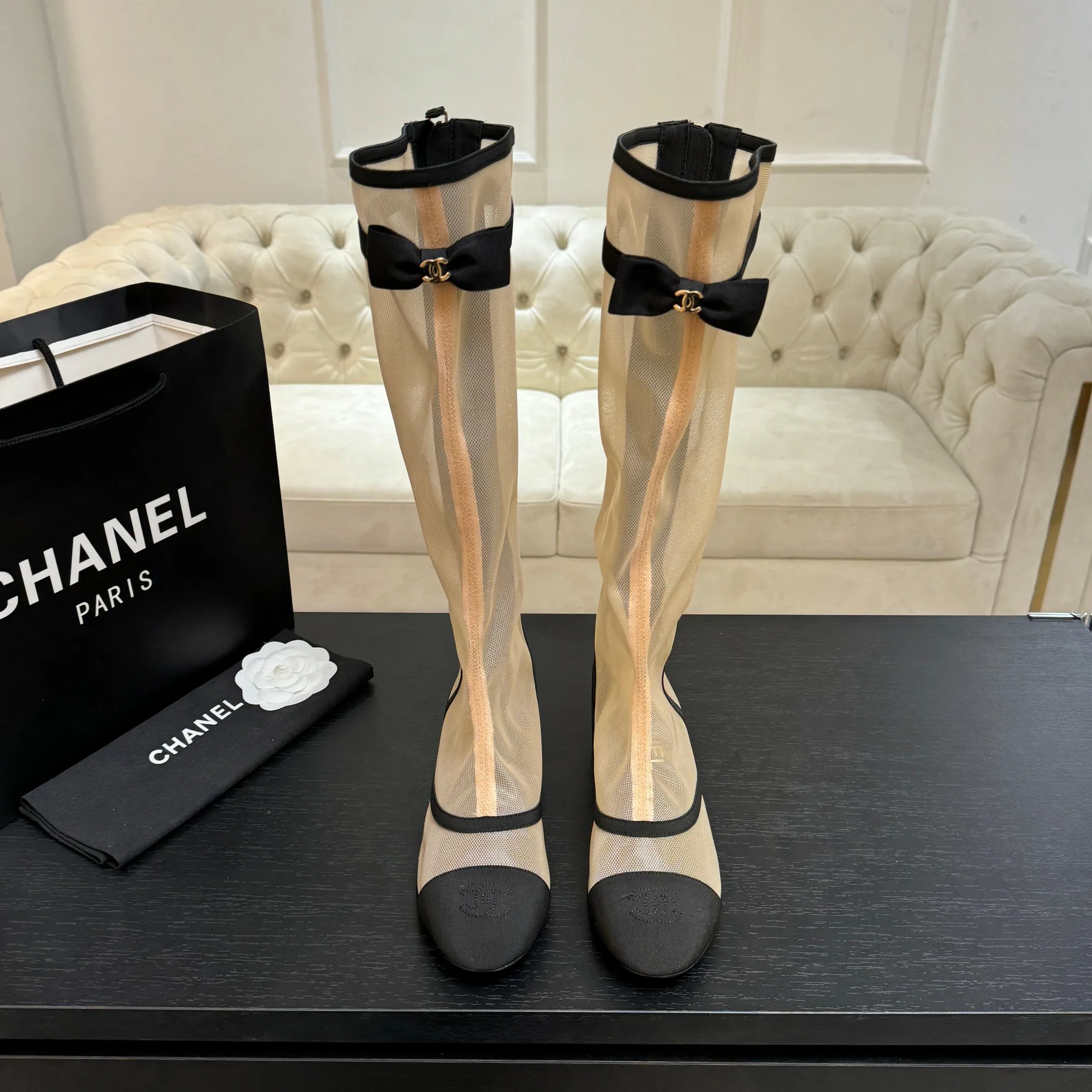 Сапоги Женские Chanel 1262740