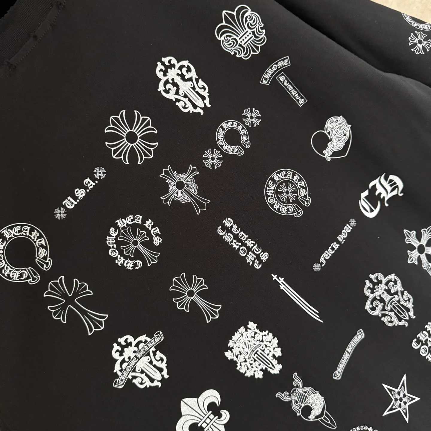 Футболки Женские Chrome Hearts 11745214