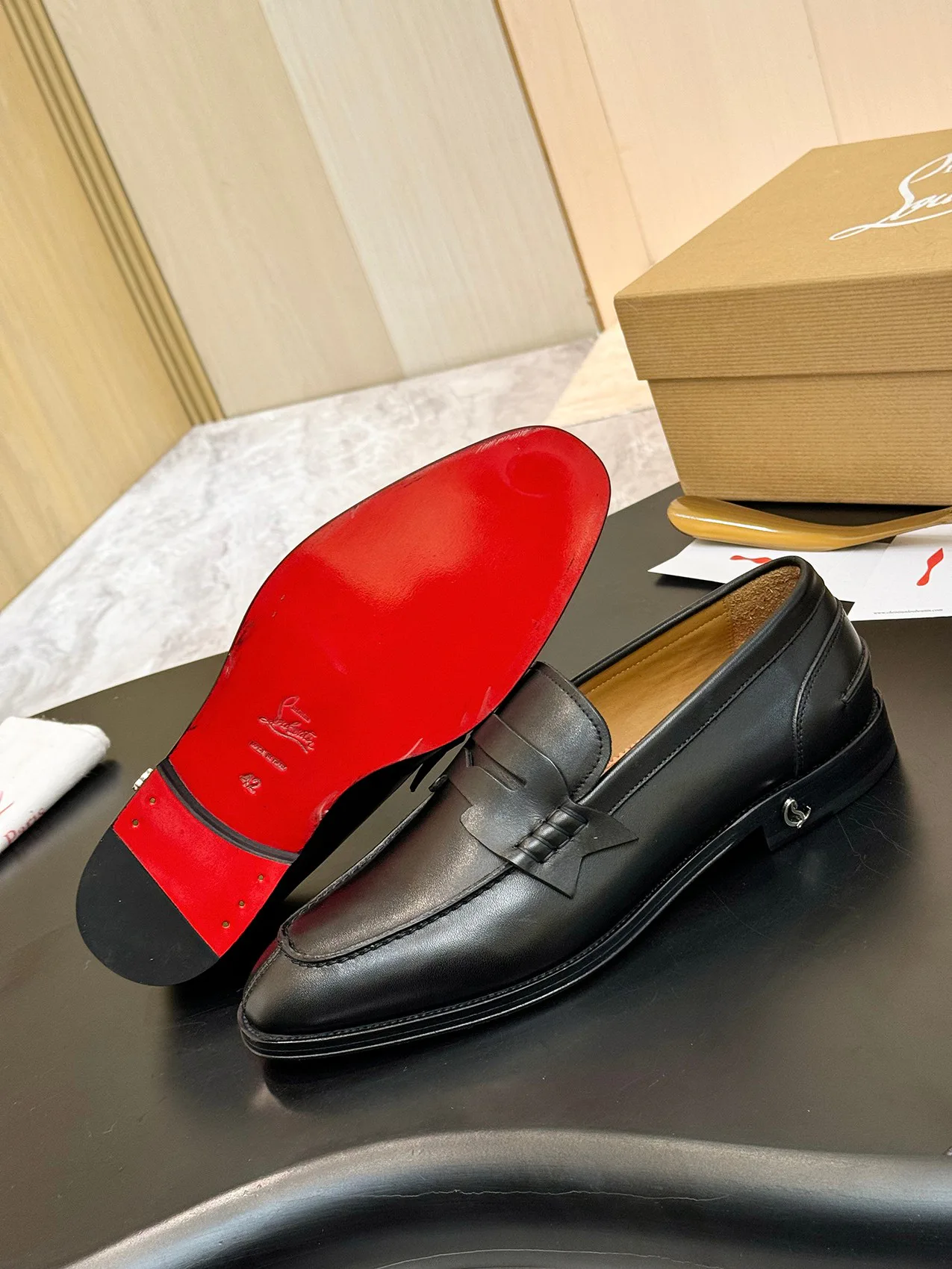 Лоферы И Туфли Мужские Christian Louboutin 18117267