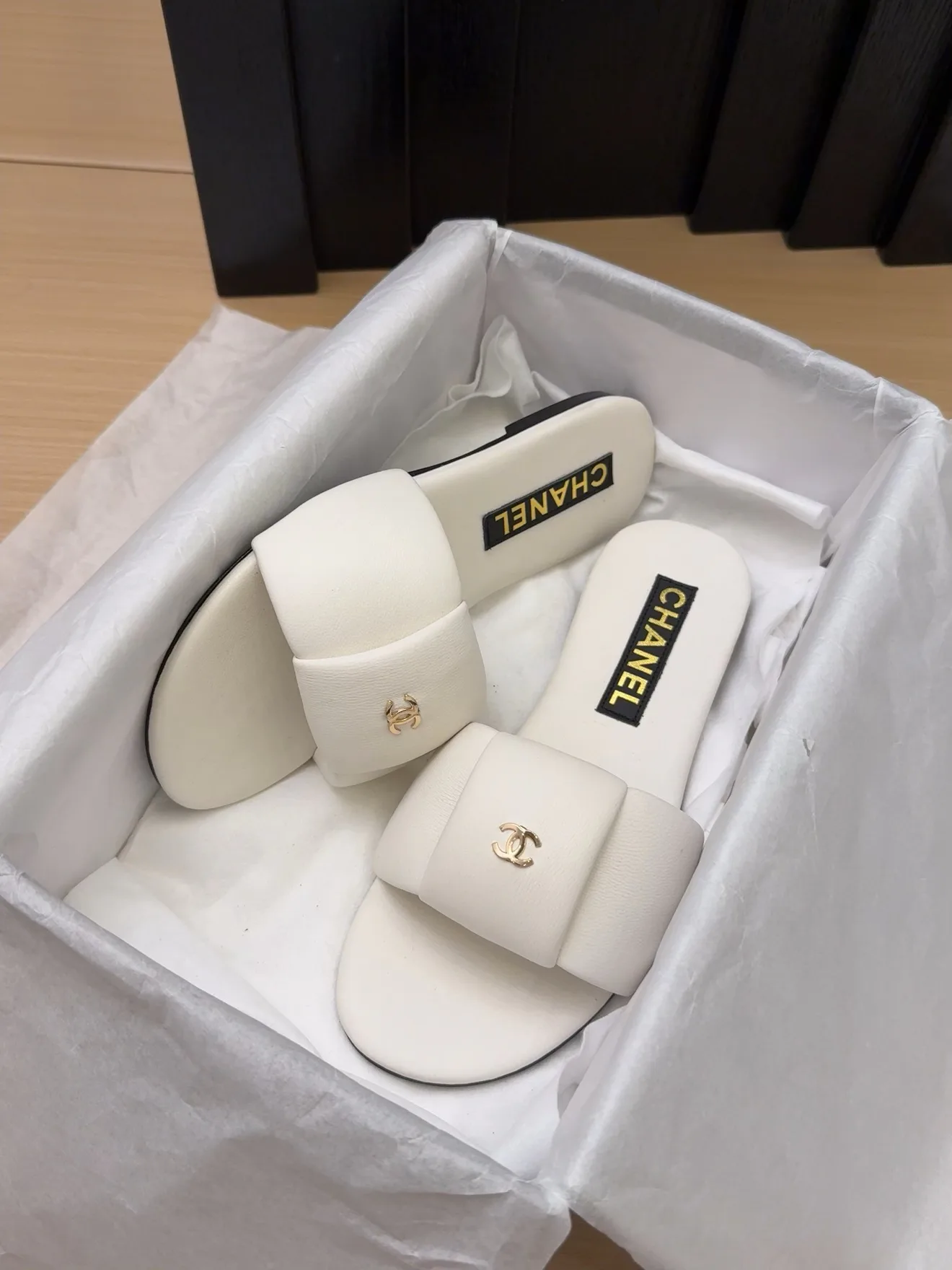Шлепанцы Женские Chanel 28361