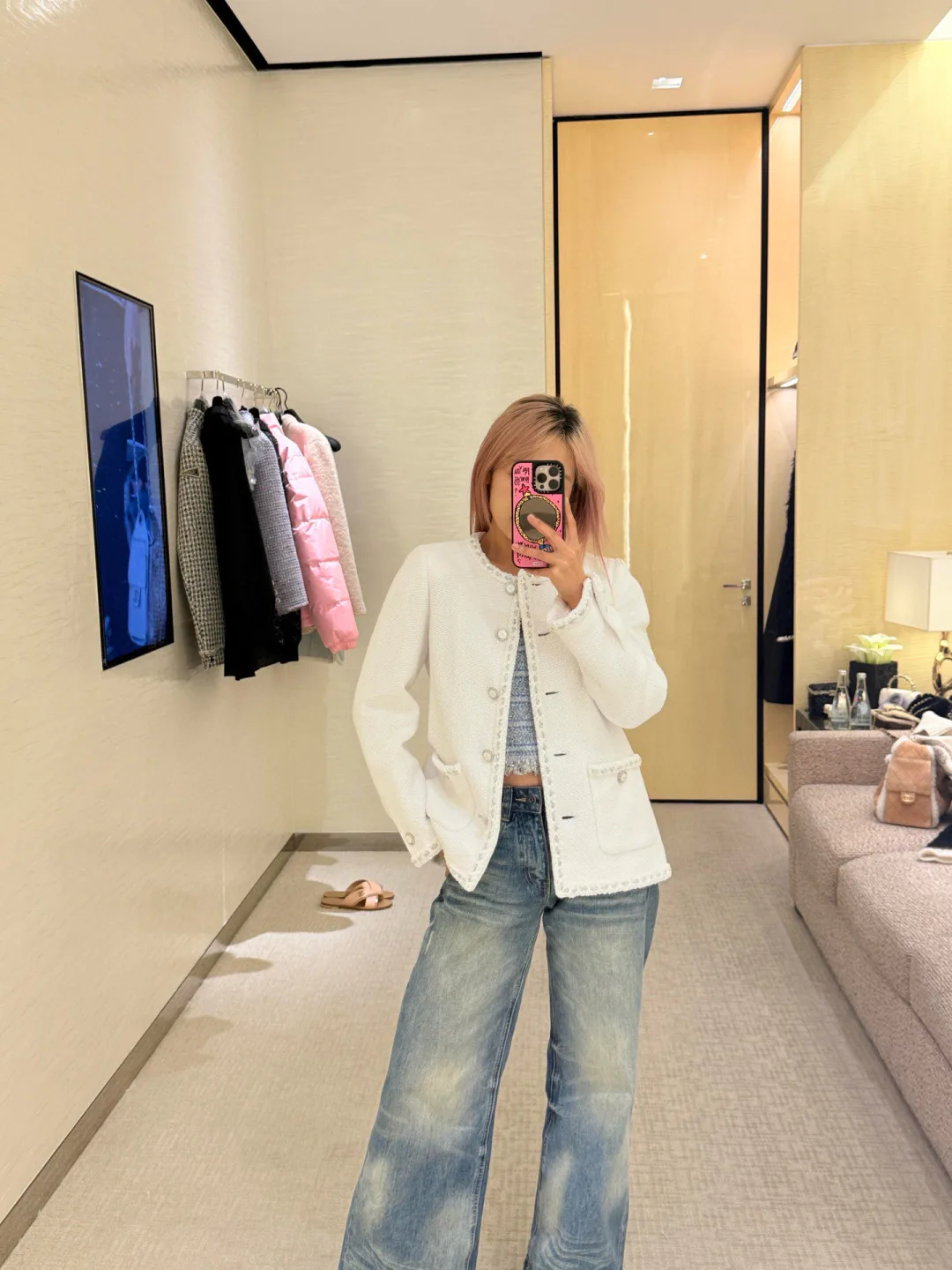 Куртки И Пуховики Женские Chanel 1286966