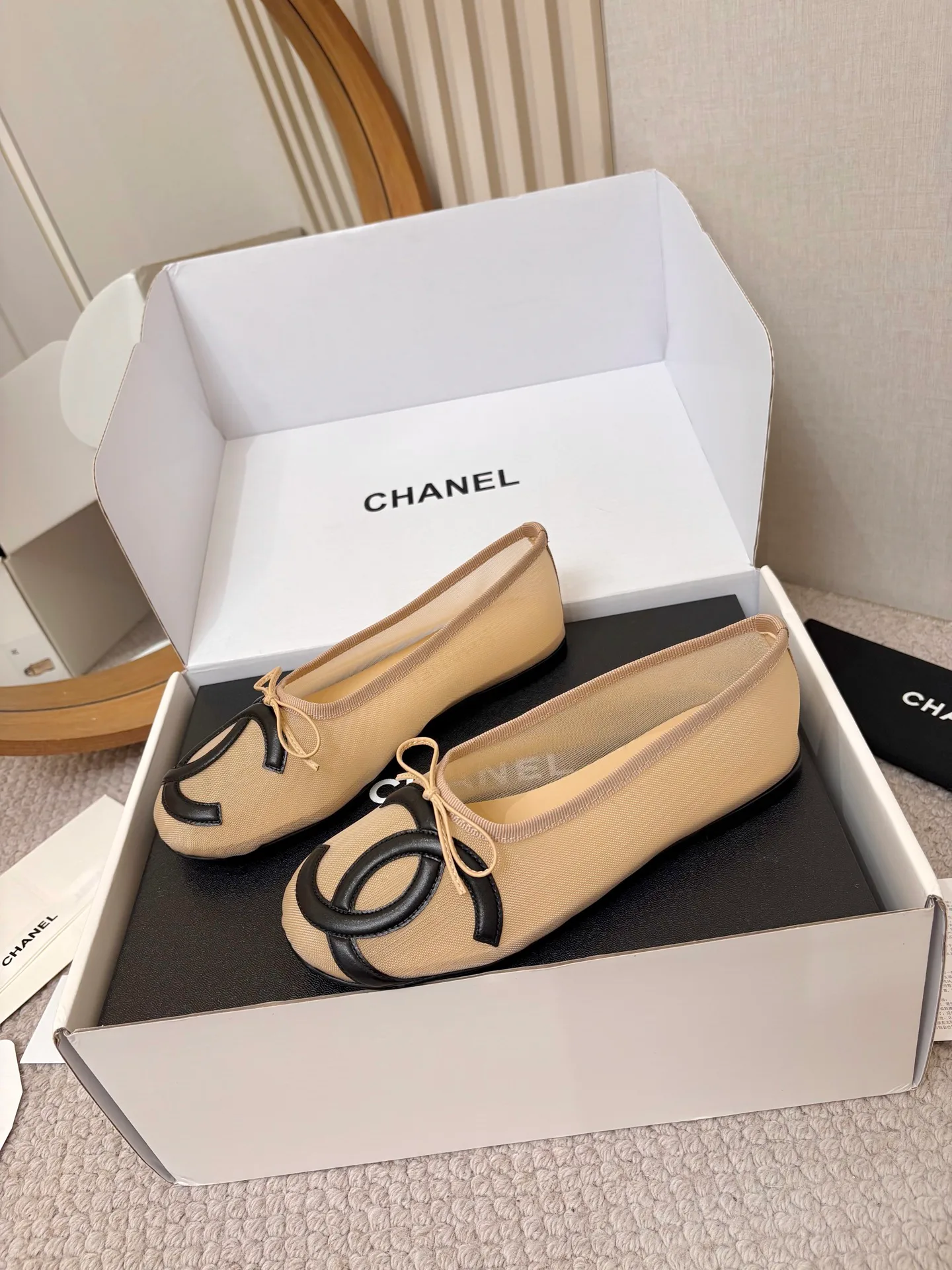 Балетки Женские Chanel 19080176