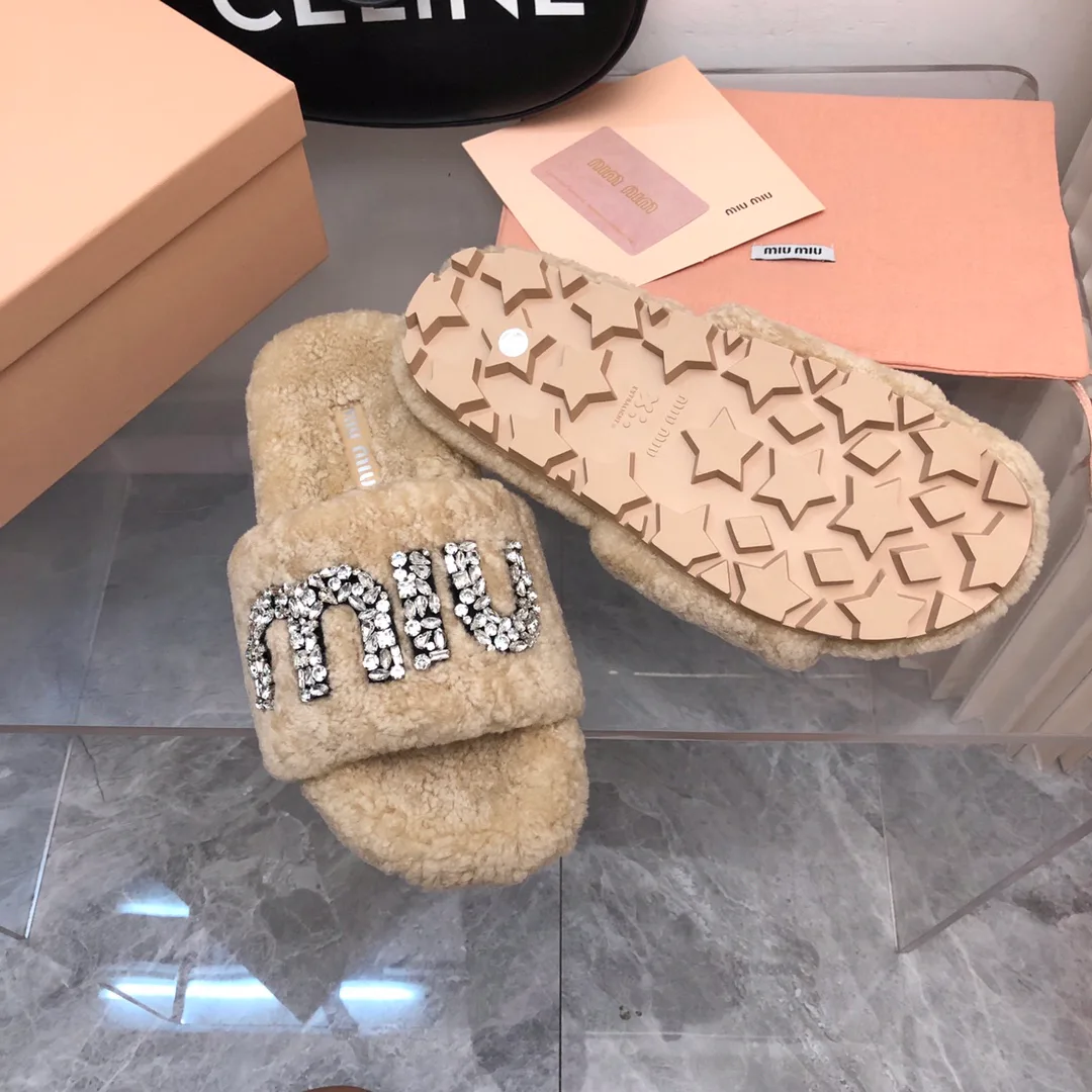 Тапочки Женские Miu Miu 914367