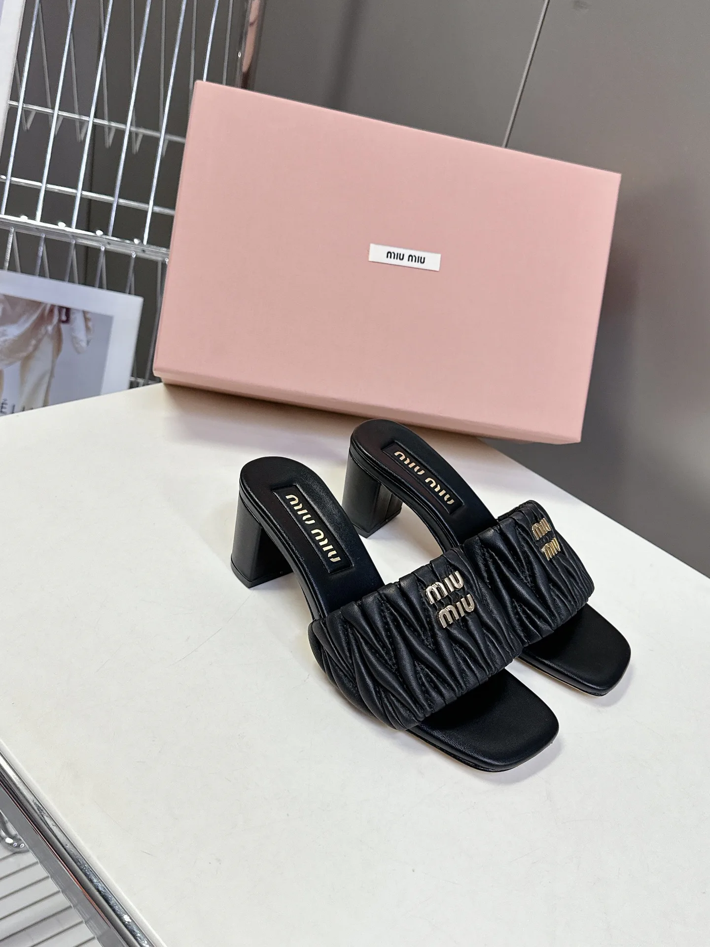 Сандалии Женские Miu Miu 13332418