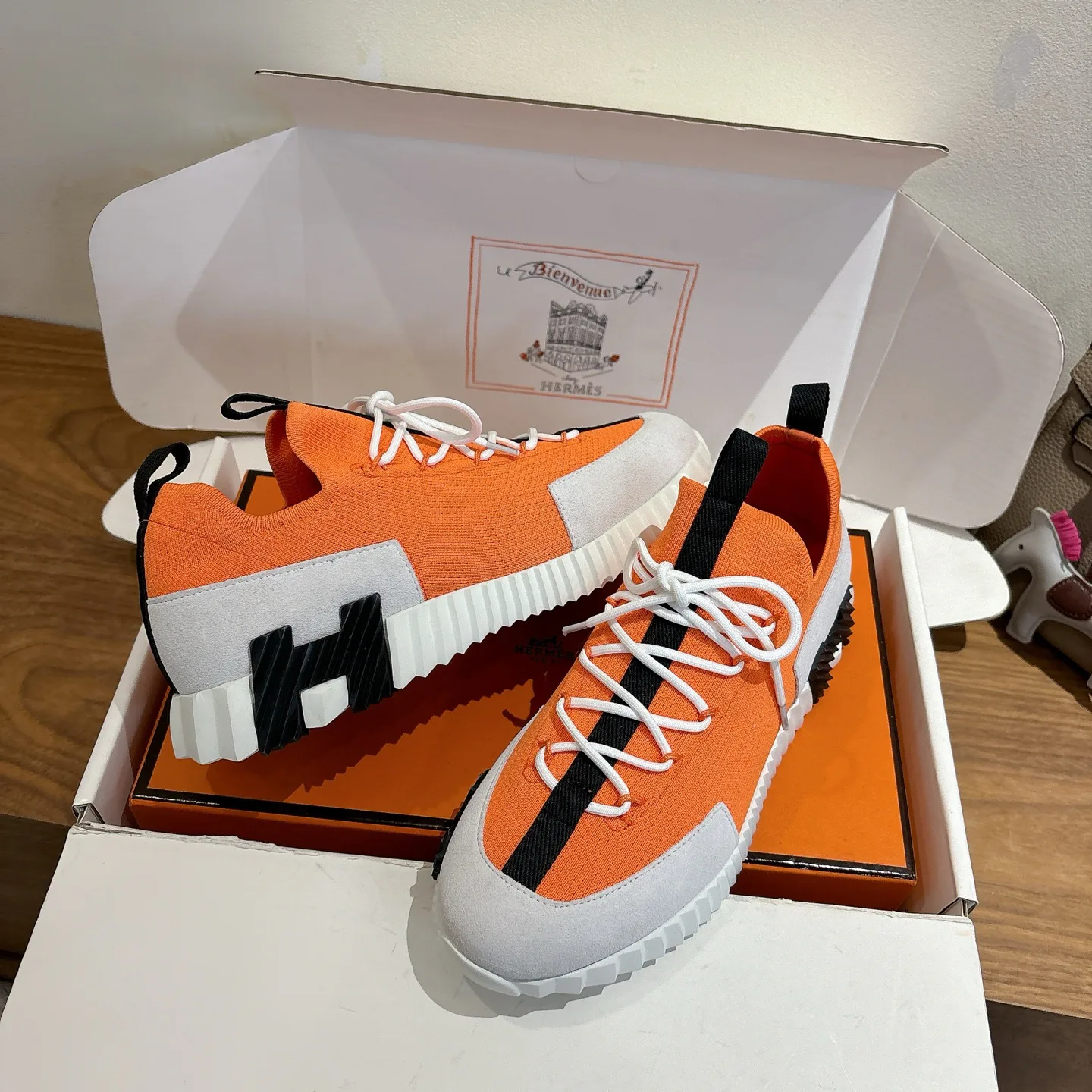 Кроссовки Женские Hermes 4852653