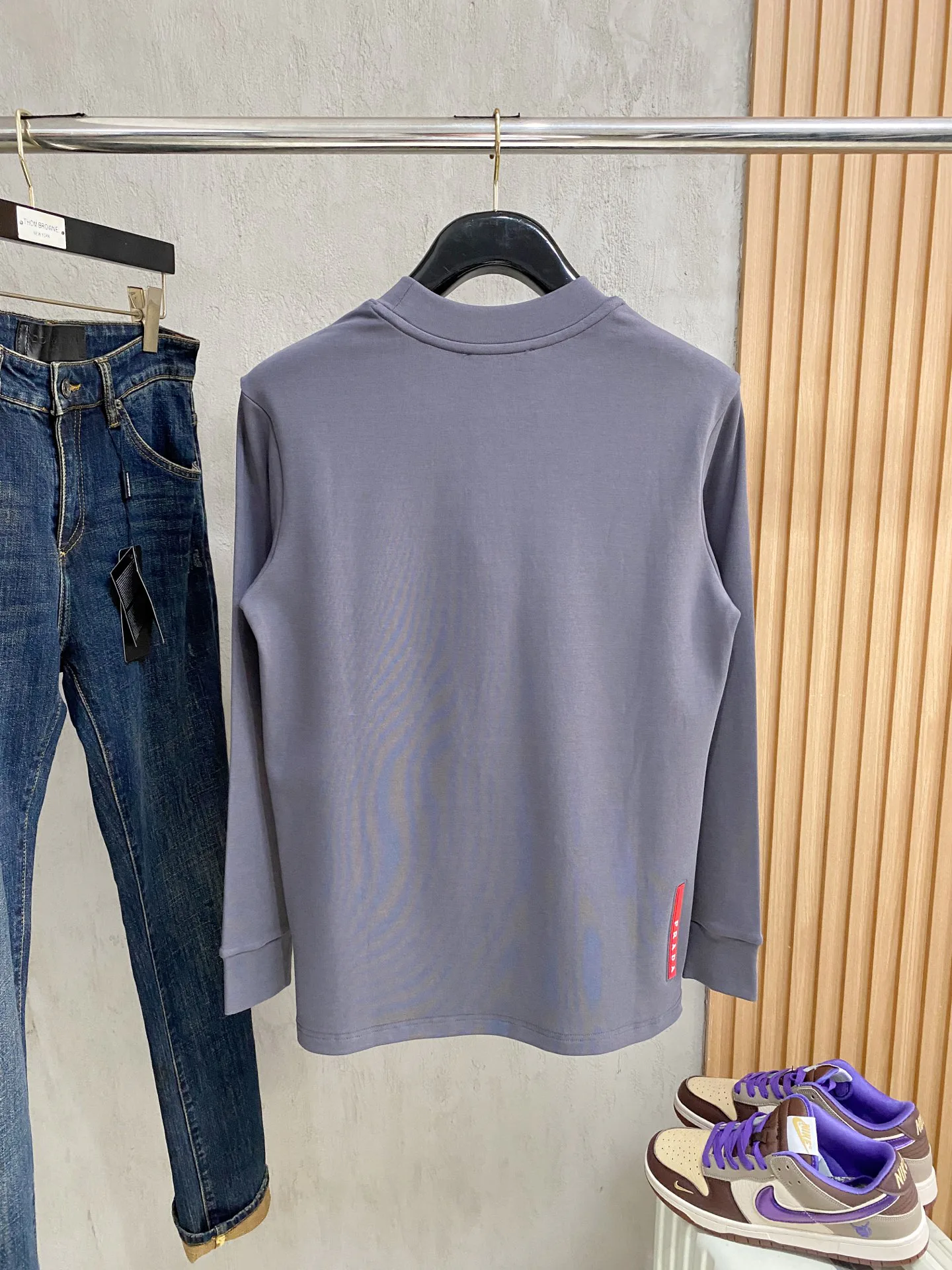 Лонгсливы Мужские Prada 1101257