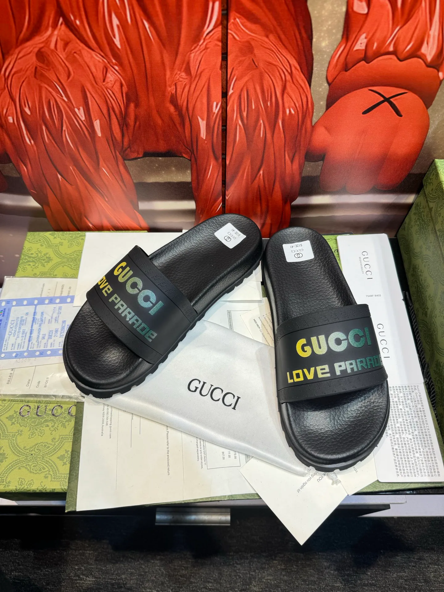 Шлепанцы Женские Gucci 10313896