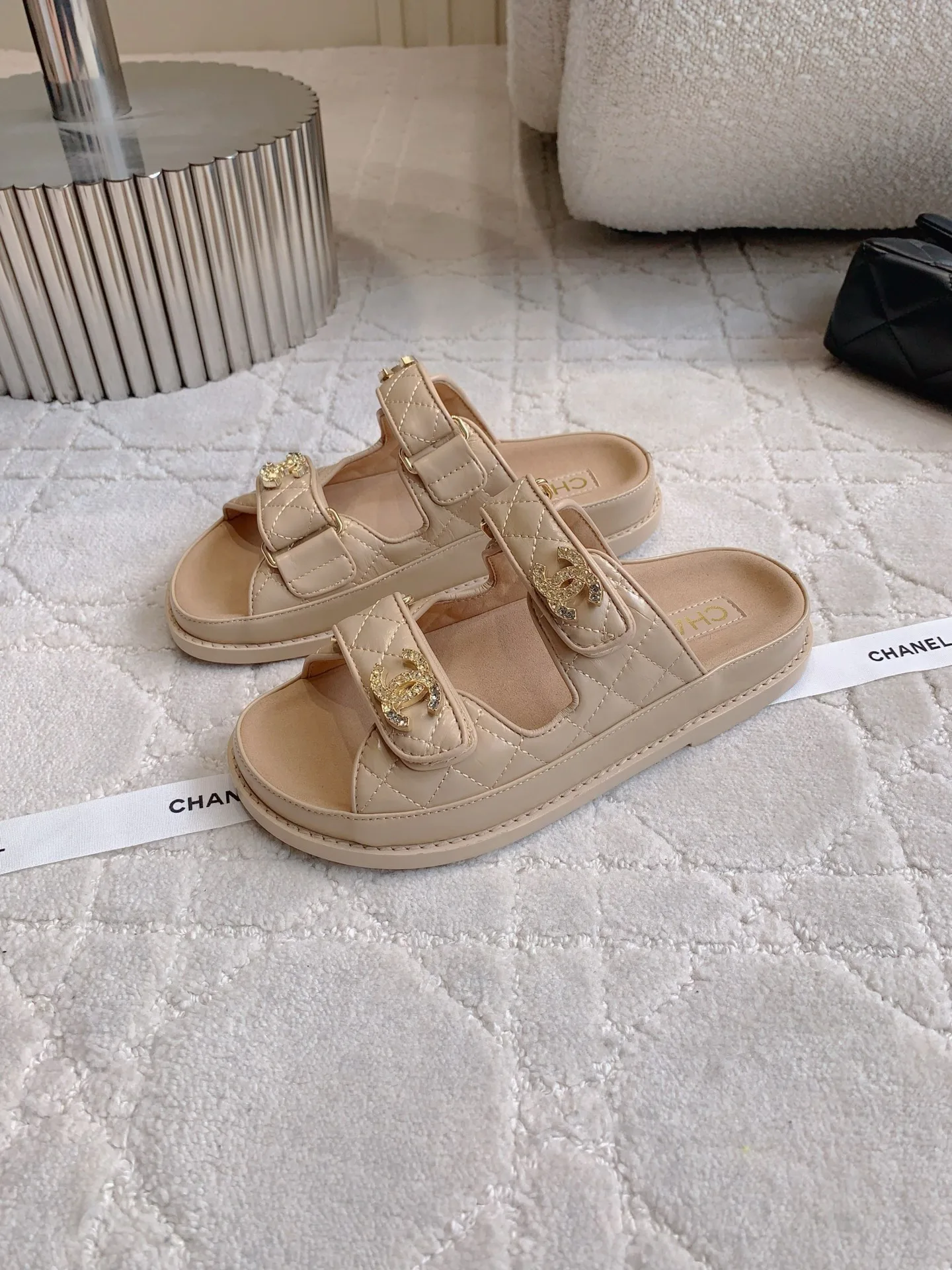 Шлепанцы Женские Chanel 21521