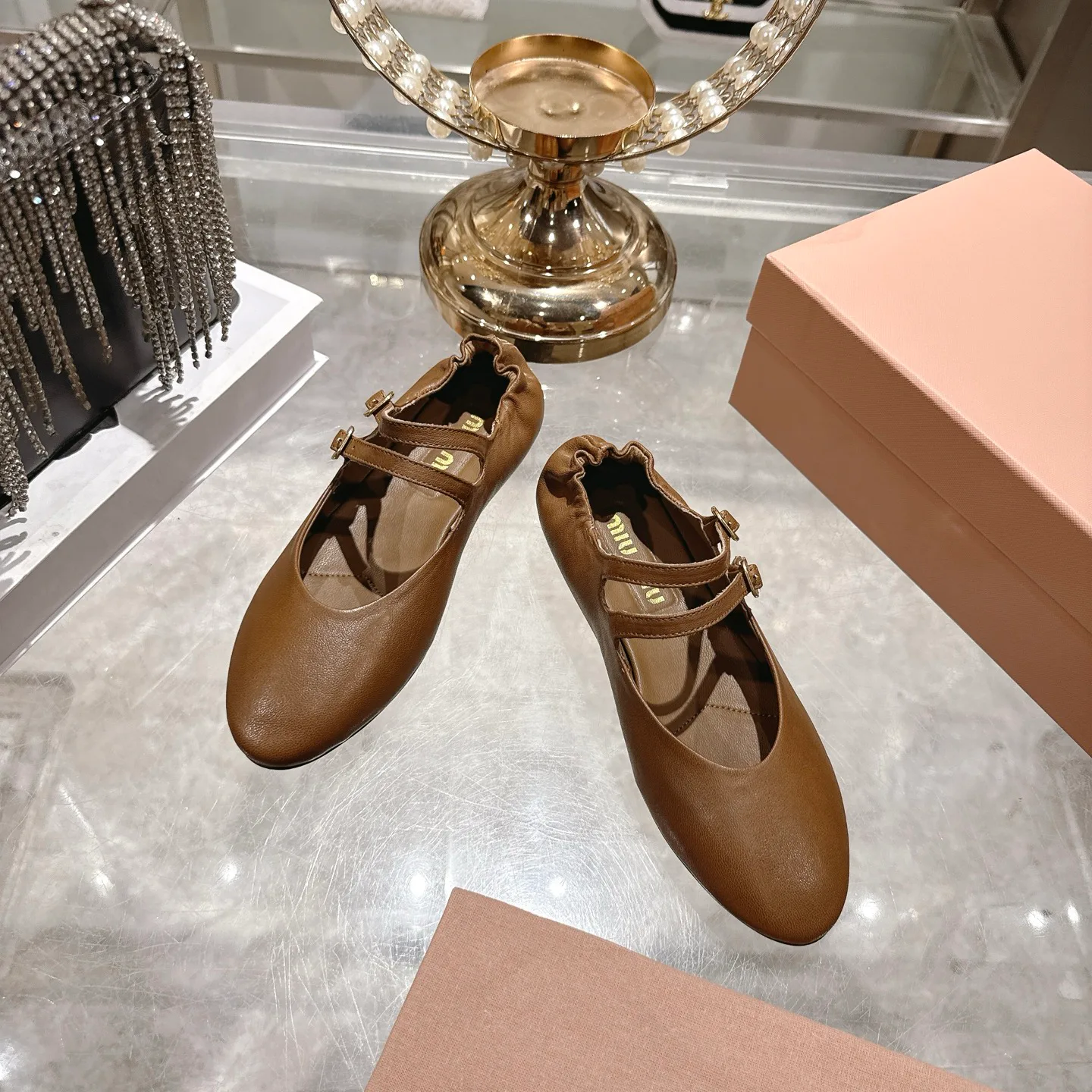 Балетки Женские Miu Miu 12868594