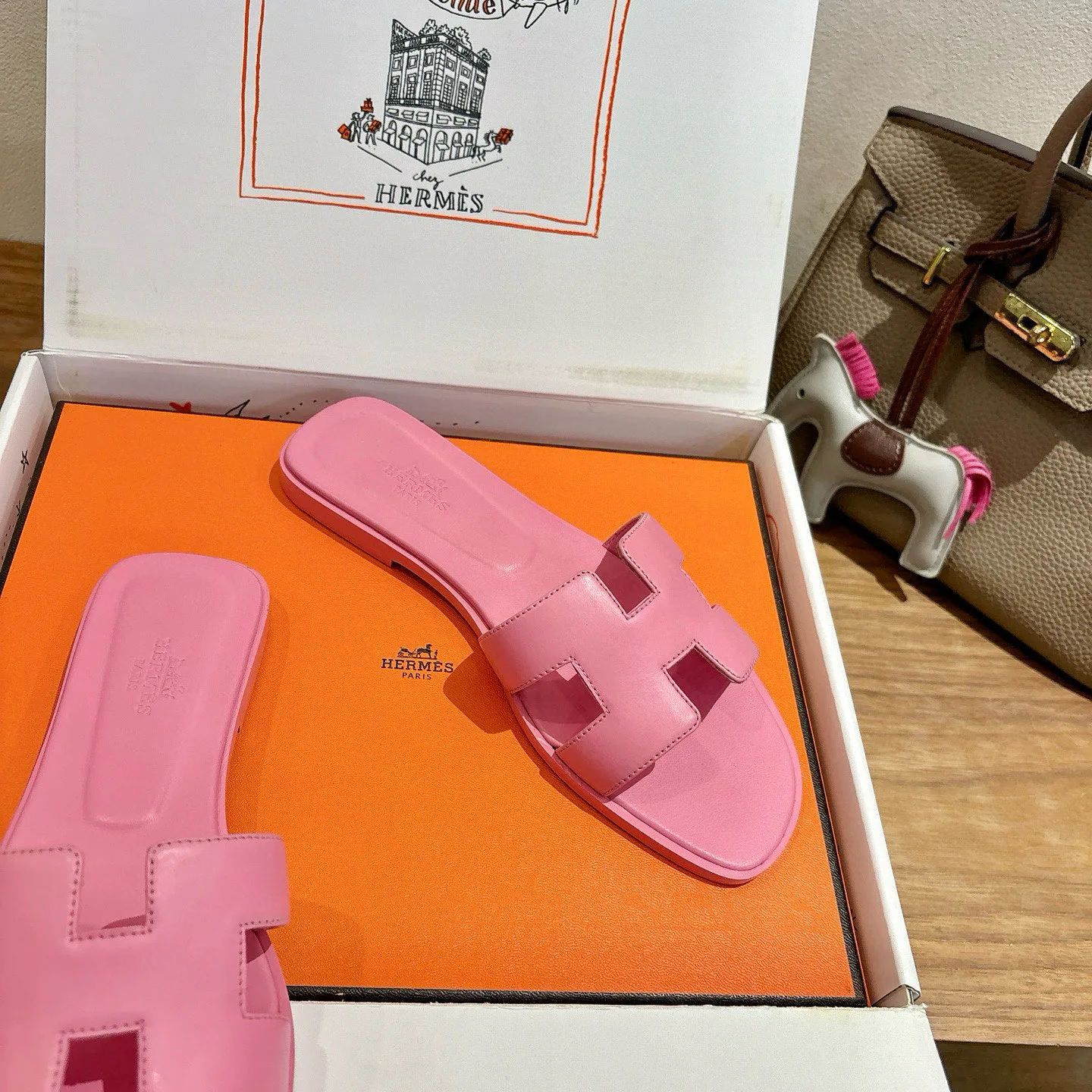 Шлепанцы Женские Hermes 396996