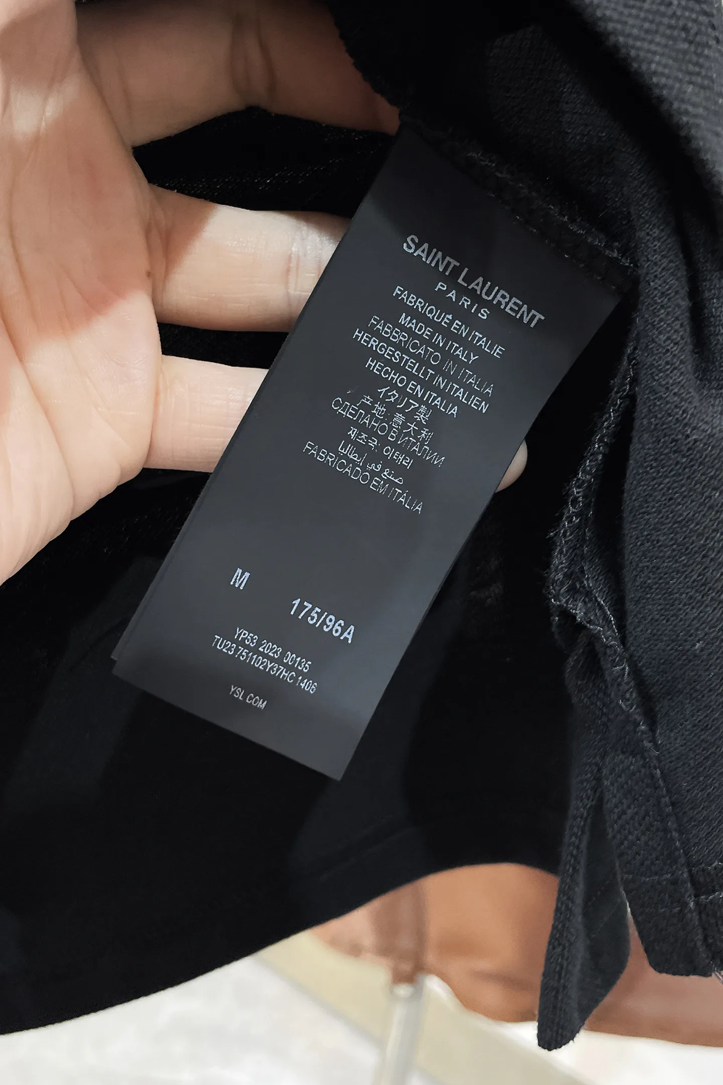 Футболки Мужские Saint Laurent 9163198