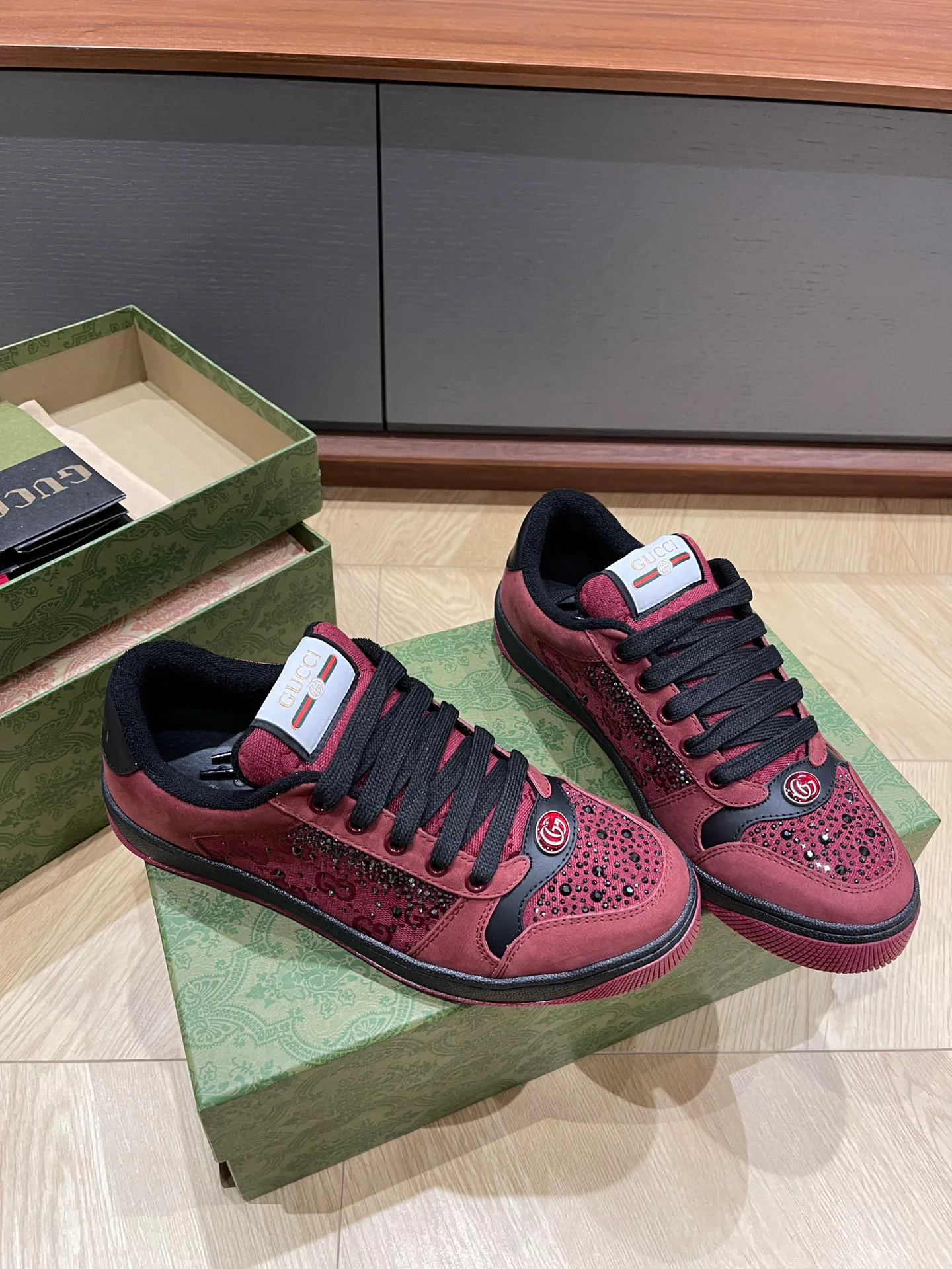 Кроссовки Женские Gucci 1331208