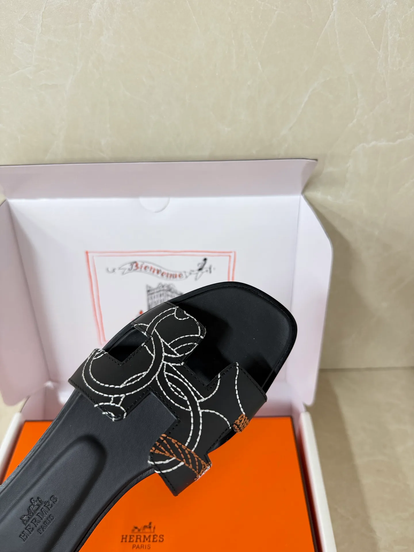 Шлепанцы Женские Hermes 1916416