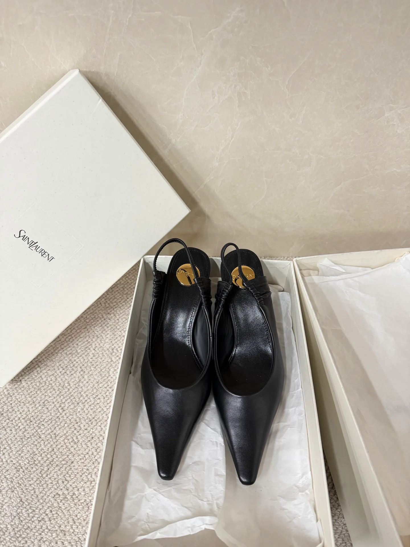 Туфли Женские Saint Laurent 3576279