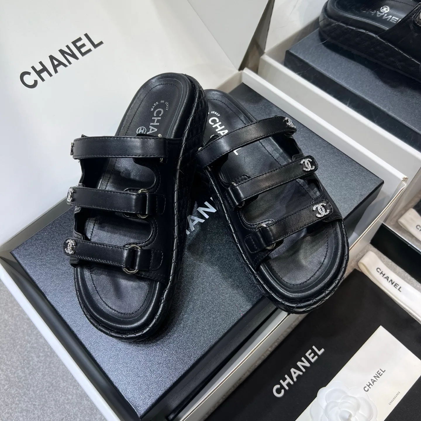 Шлепанцы Женские Chanel 15049