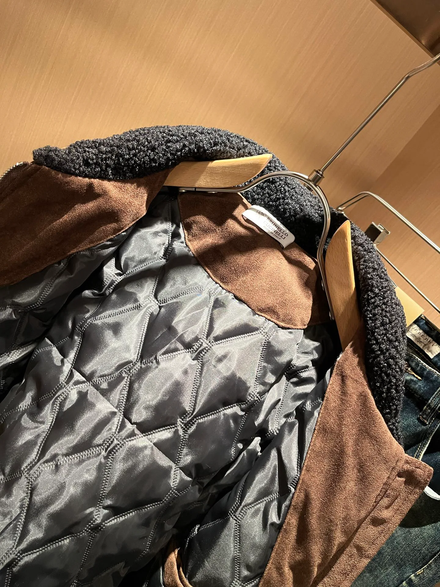 Кожаные Куртки И Дублёнки Мужские Brunello Cucinelli 1082294