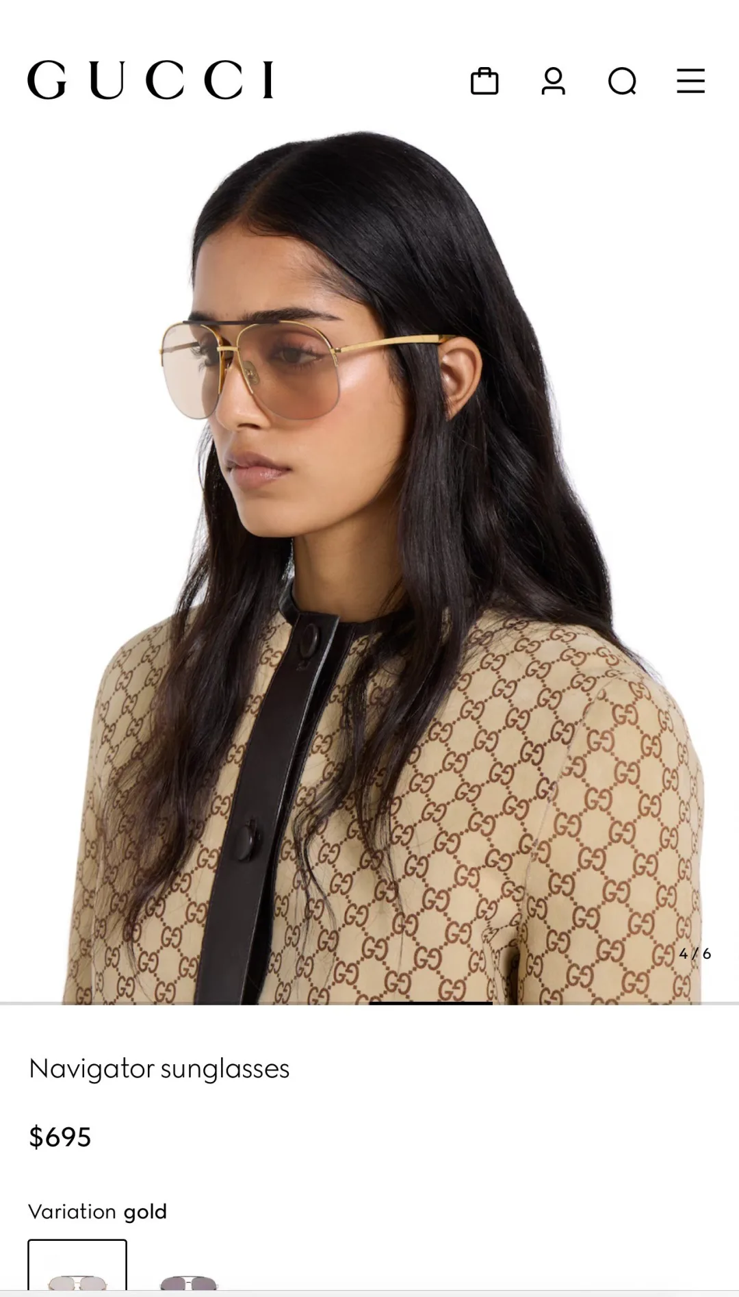 Очки Gucci 6674803