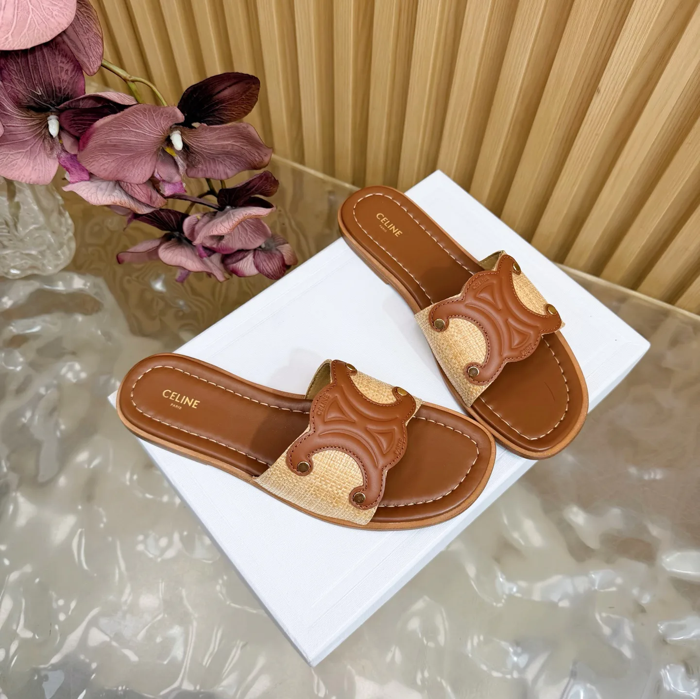 Шлепанцы Женские Celine 11886122