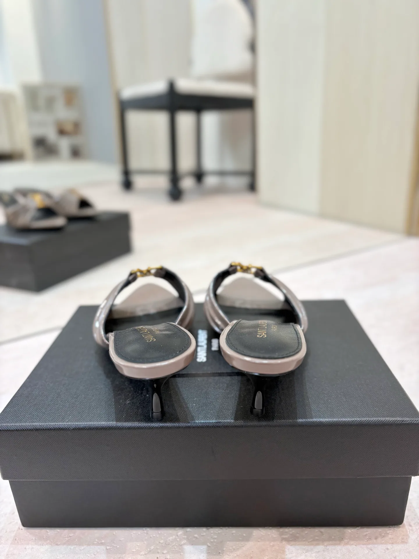 Мюли И Сабо Женские Saint Laurent 17476078