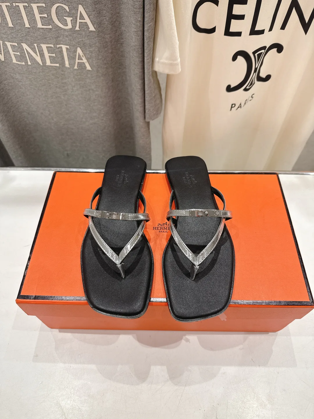 Шлепанцы Женские Hermes 14022722