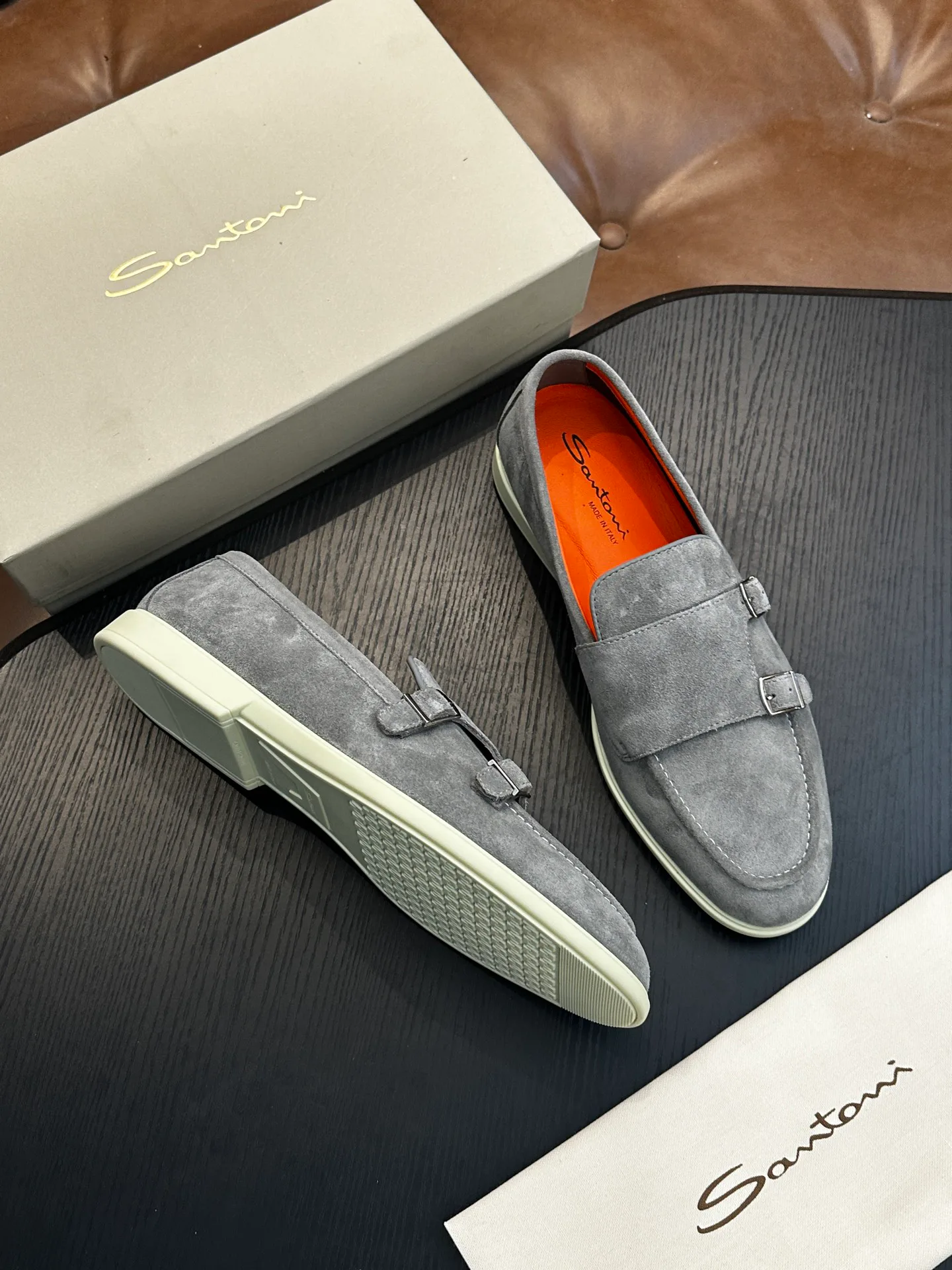 Мокасины Мужские Santoni 369043