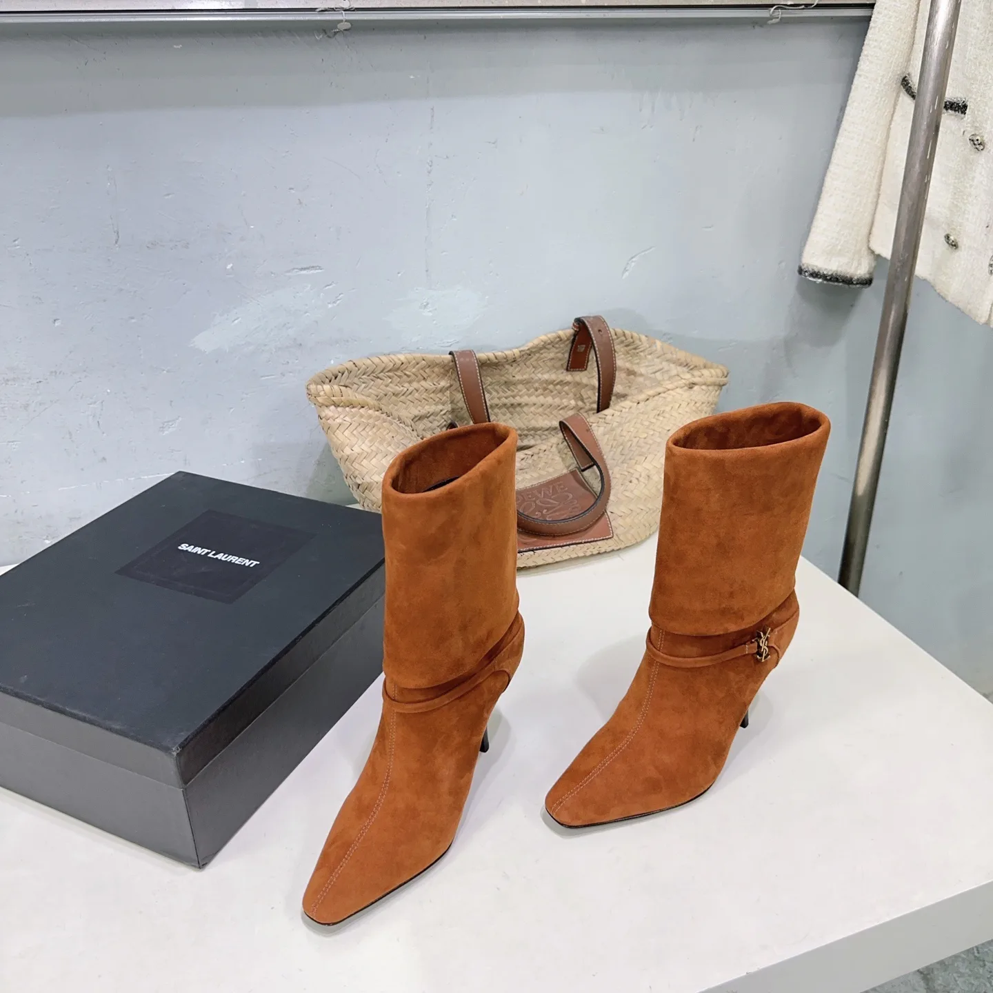 Ботильоны Женские Saint Laurent 19038977