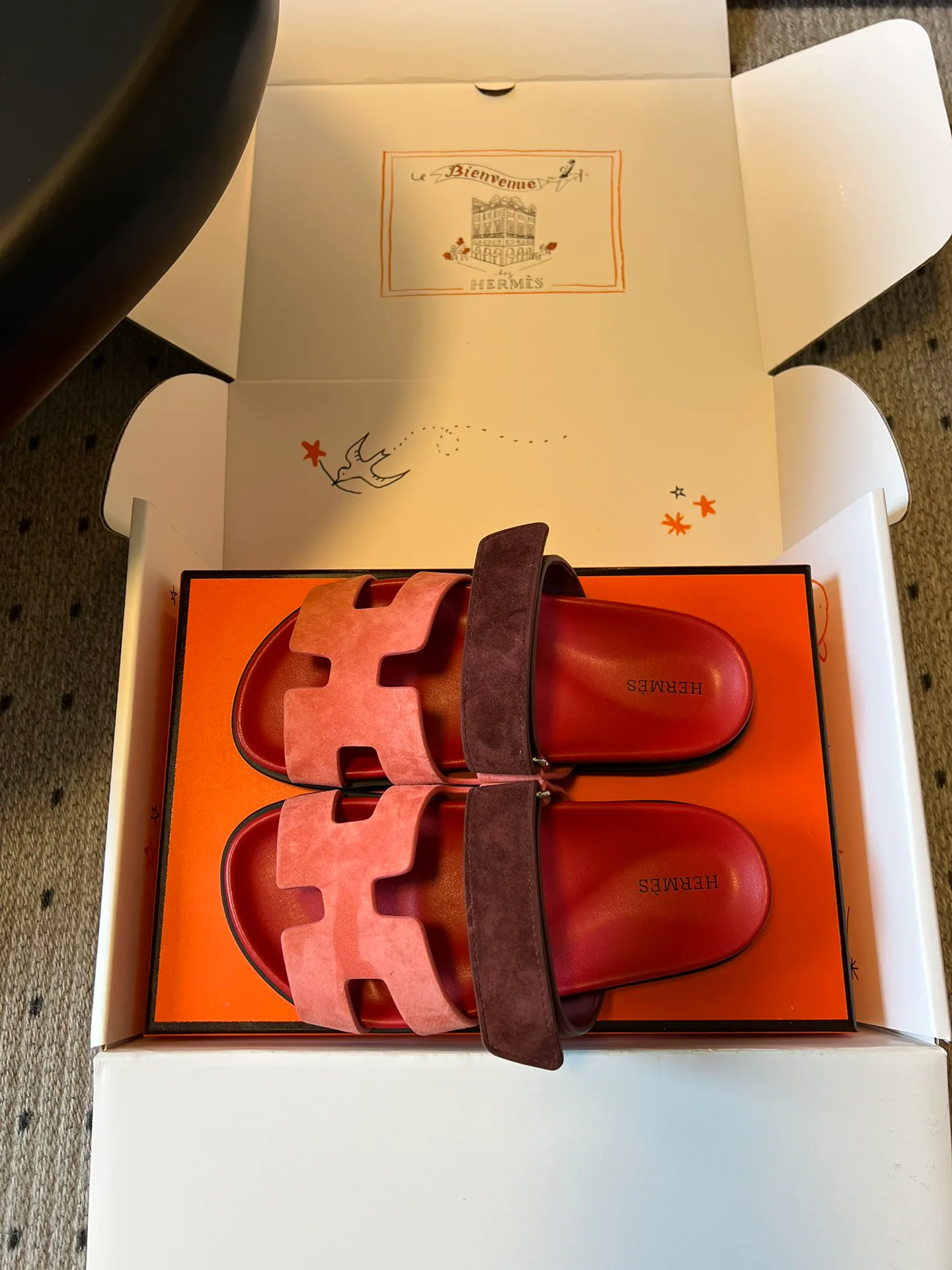 Шлепанцы Женские Hermes 12777623