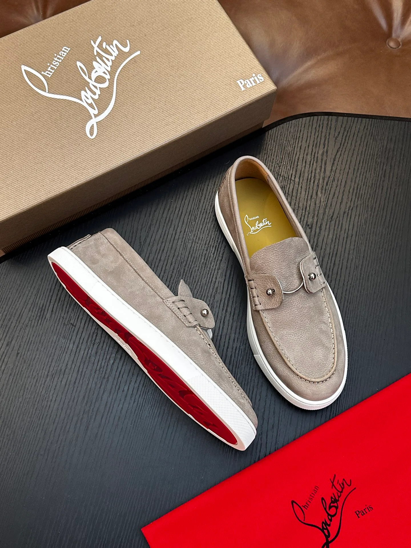 Слипоны Мужские Christian Louboutin 15105705