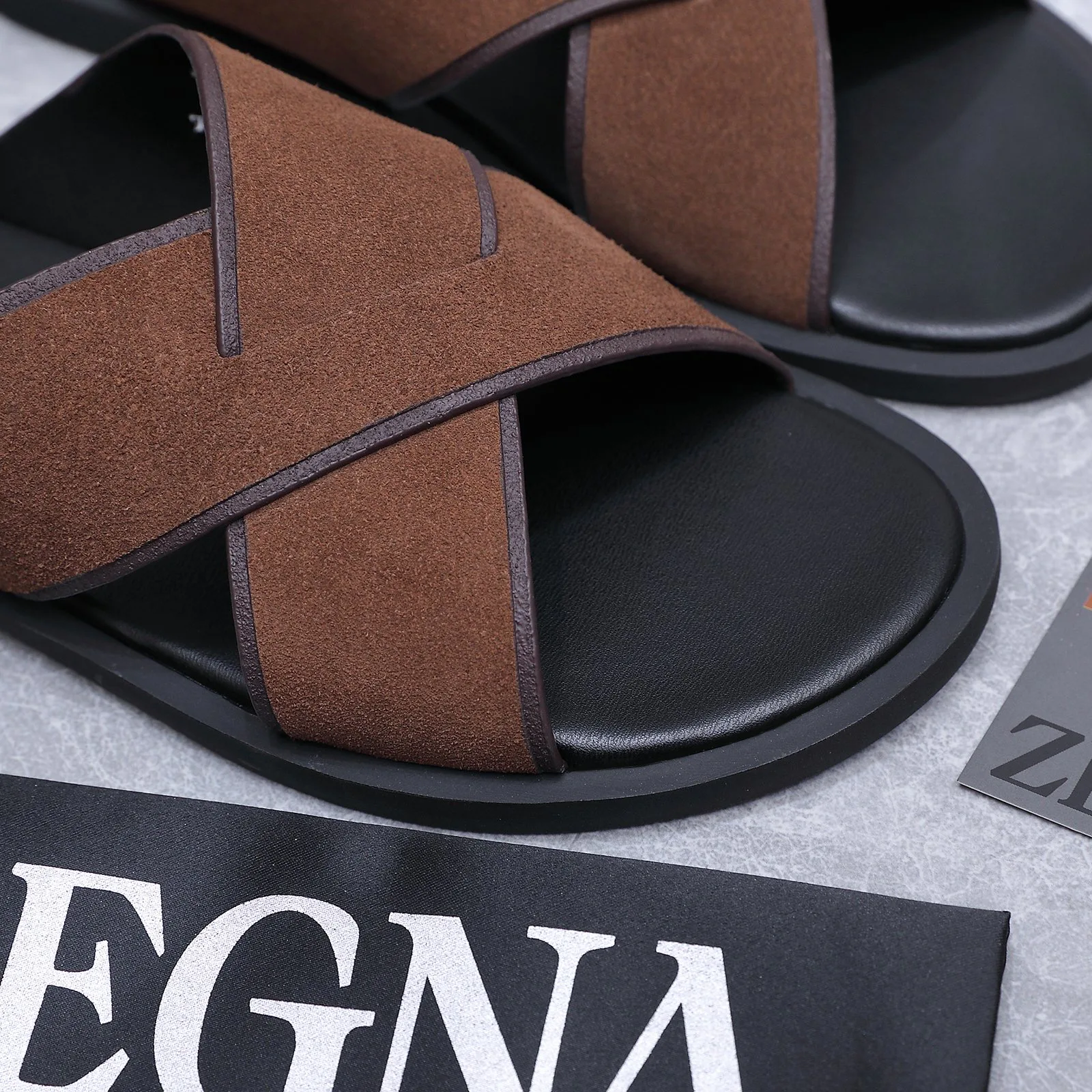Шлепанцы Мужские Zegna 17514984