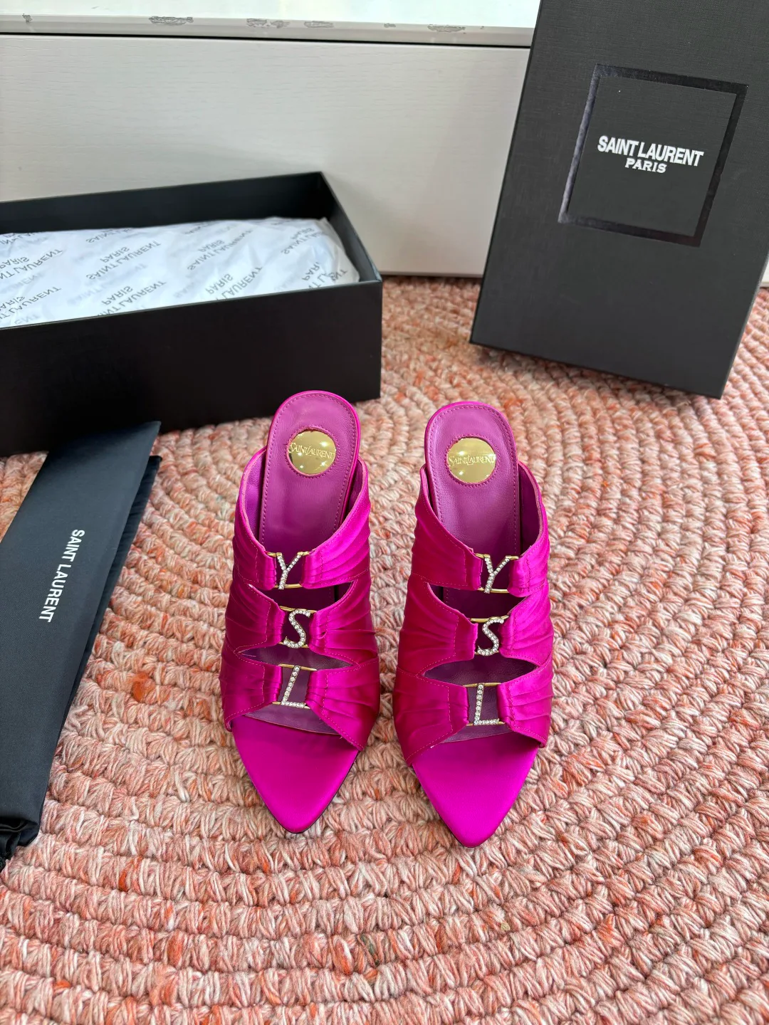 Босоножки Женские Saint Laurent 10211621