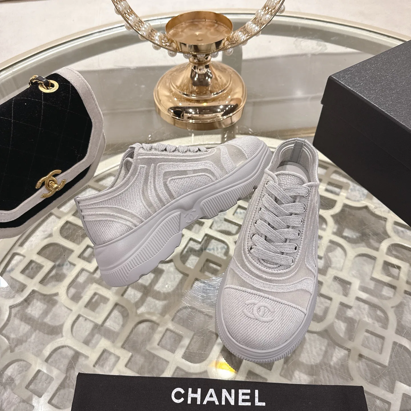 Кеды Женские Chanel 1529094