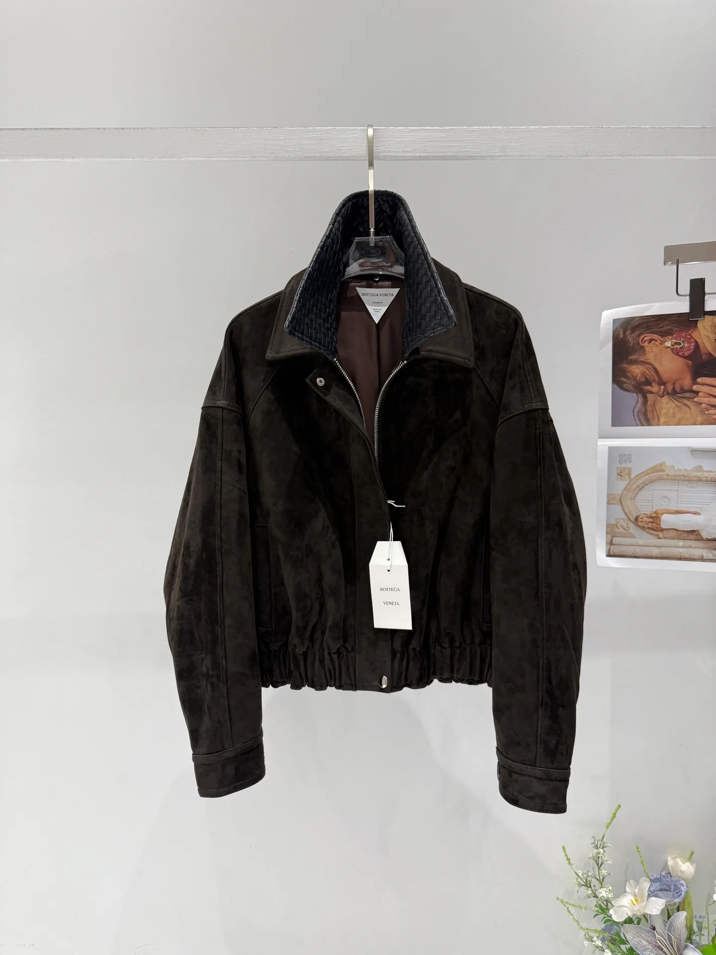 Кожаные Куртки И Дублёнки Женские Bottega Veneta 11700620