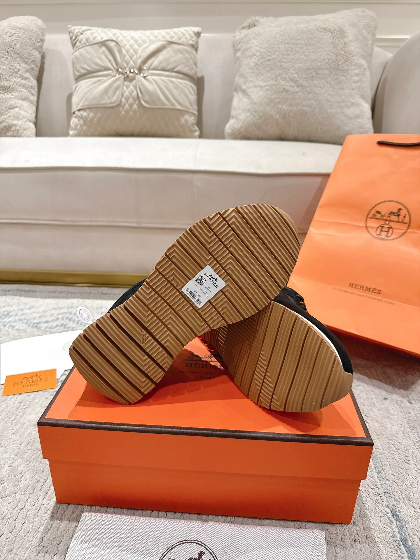 Кроссовки Мужские Hermes 12874758