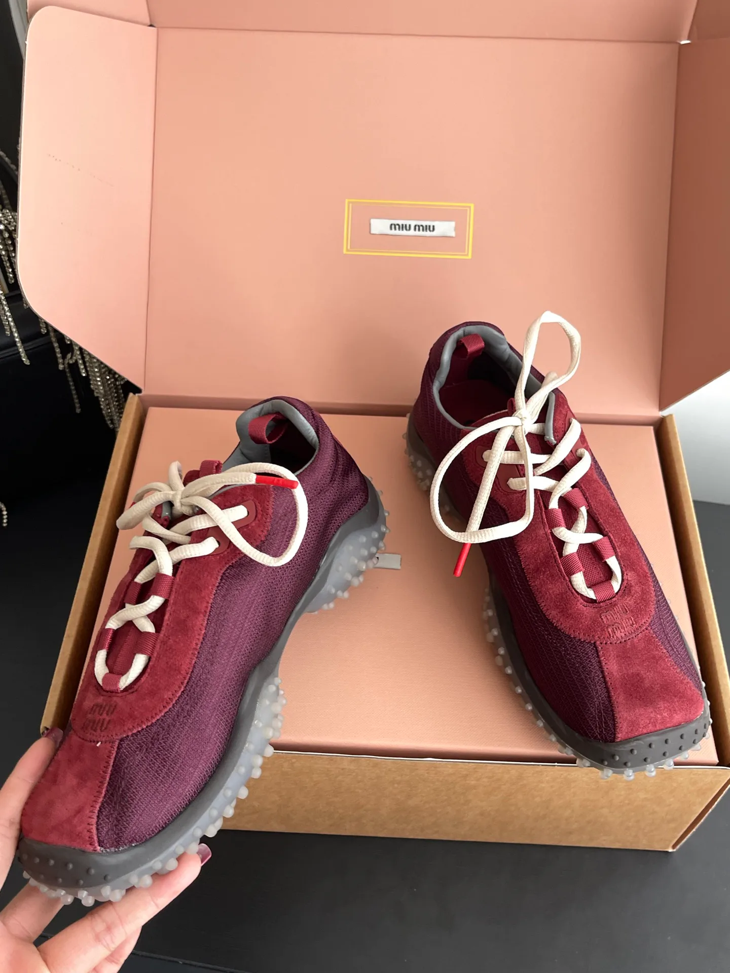 Кроссовки Женские Miu Miu 17554332