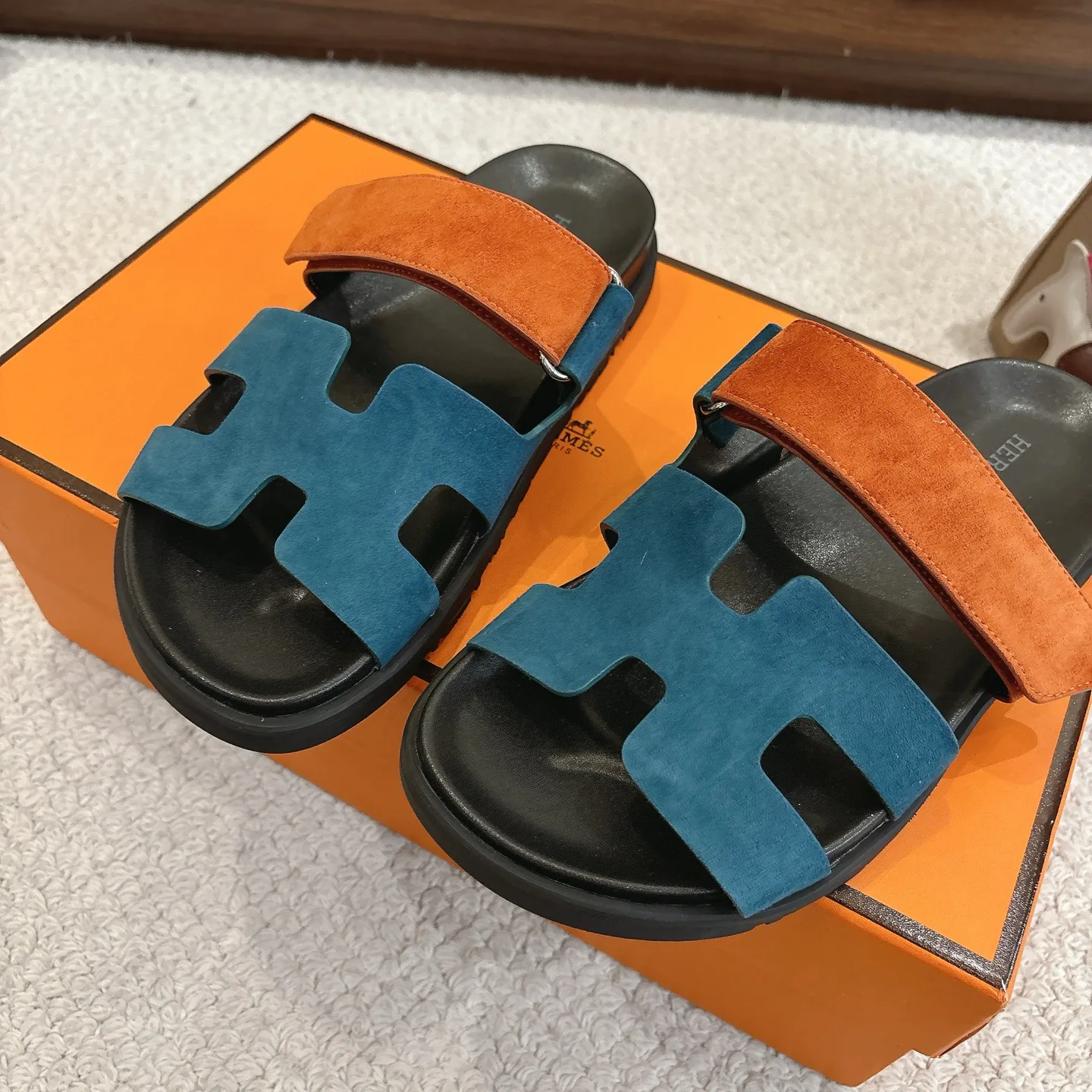 Шлепанцы Женские Hermes 406443