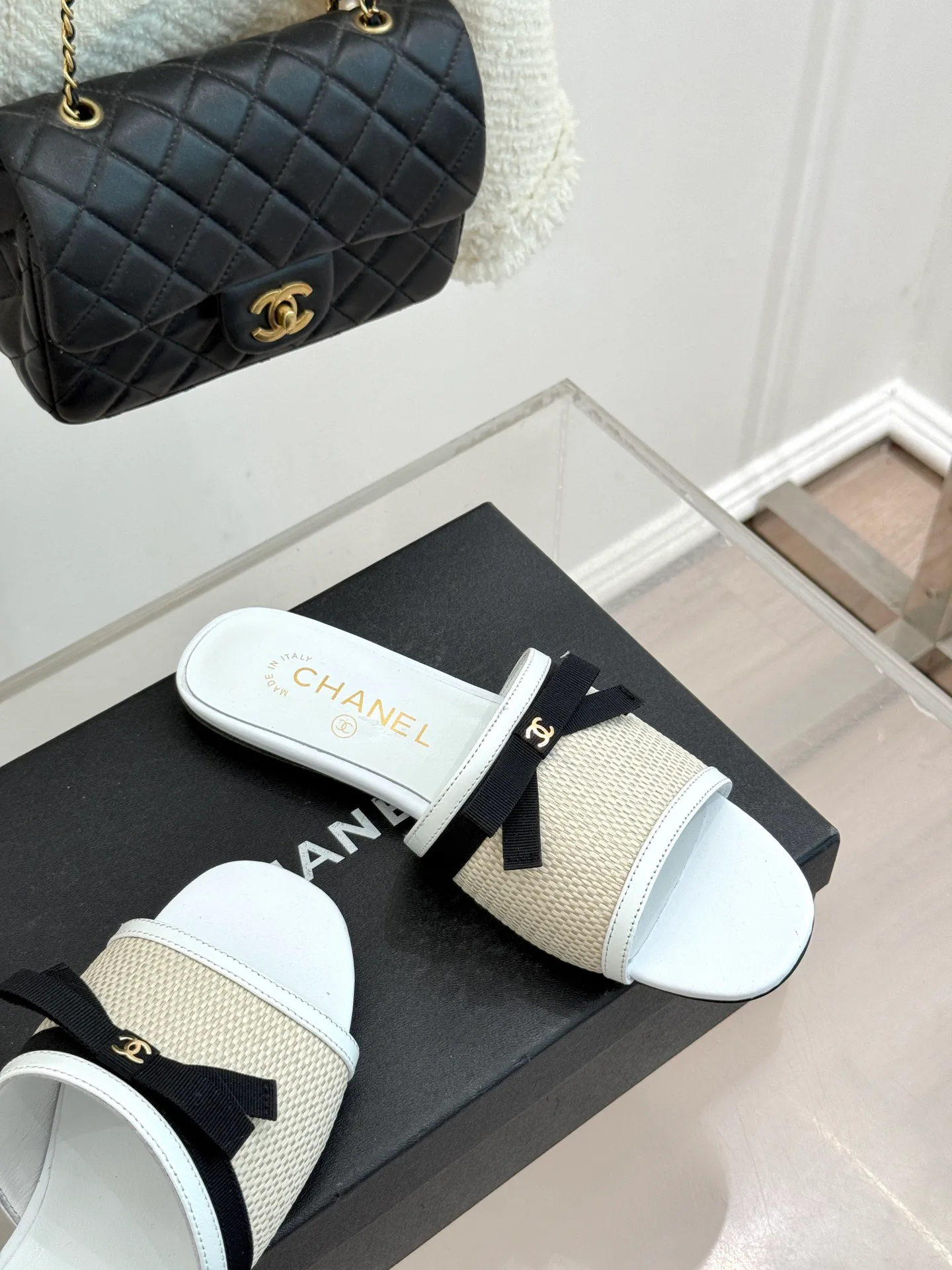 Шлепанцы Женские Chanel 12958168