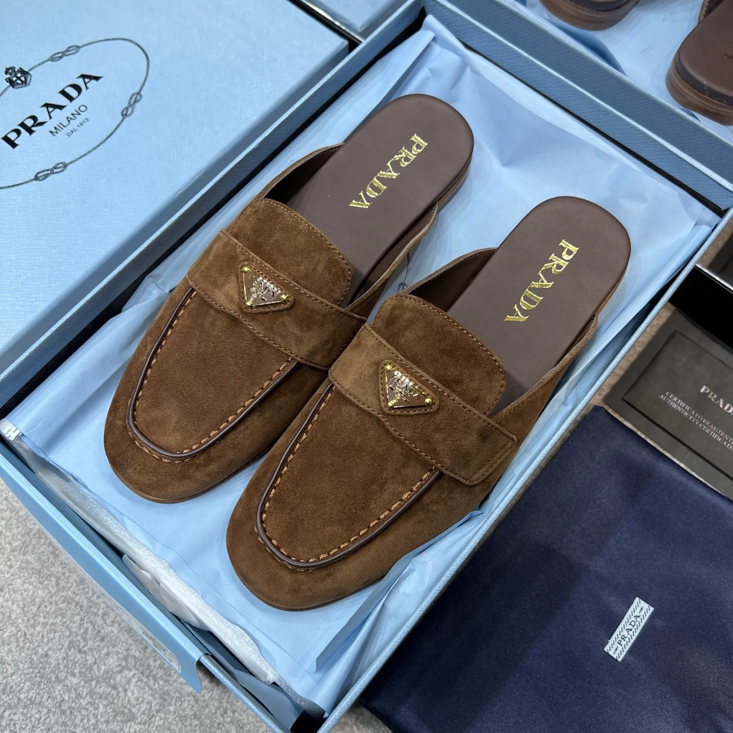 Мюли И Сабо Женские Prada 31059