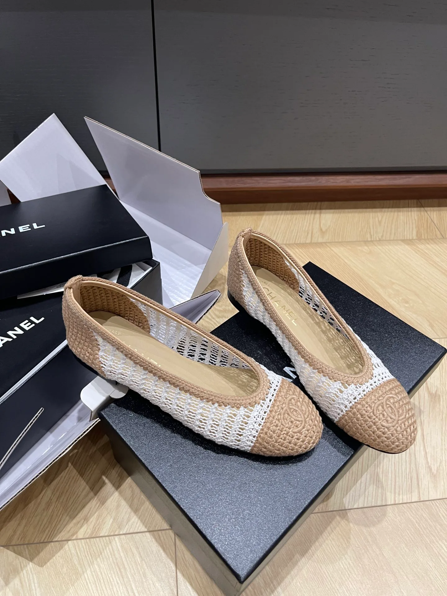 Балетки Женские Chanel 9429978