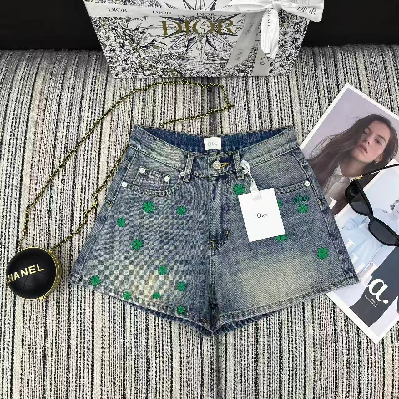 Шорты Женские Christian Dior 6639076