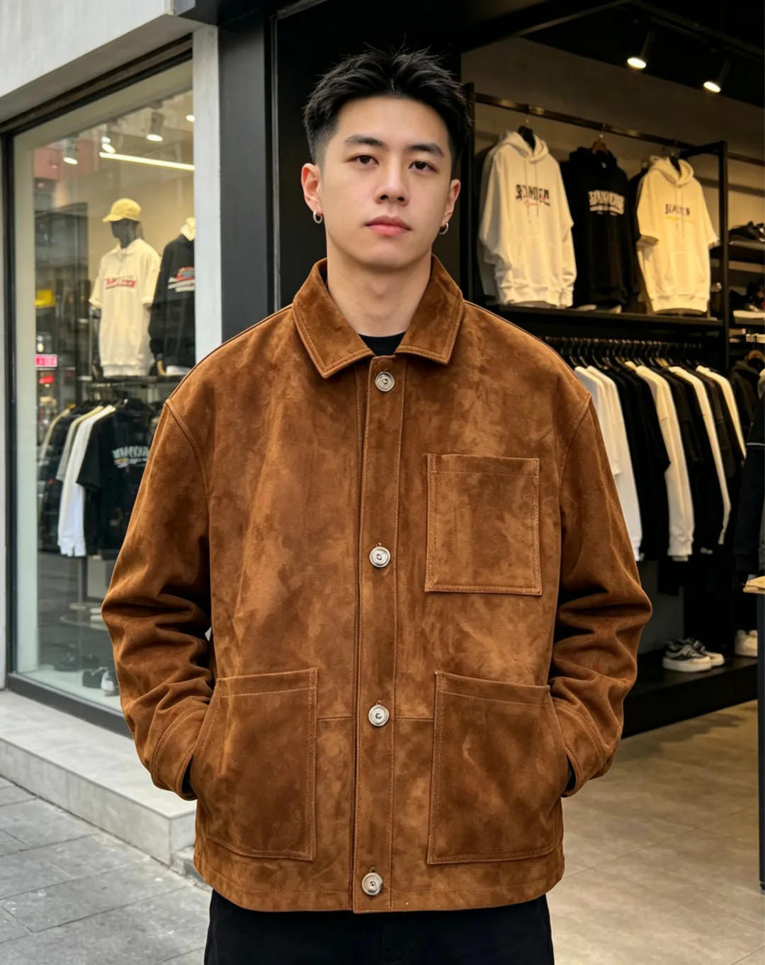 Кожаные Куртки И Дублёнки Мужские Loro Piana 13077133