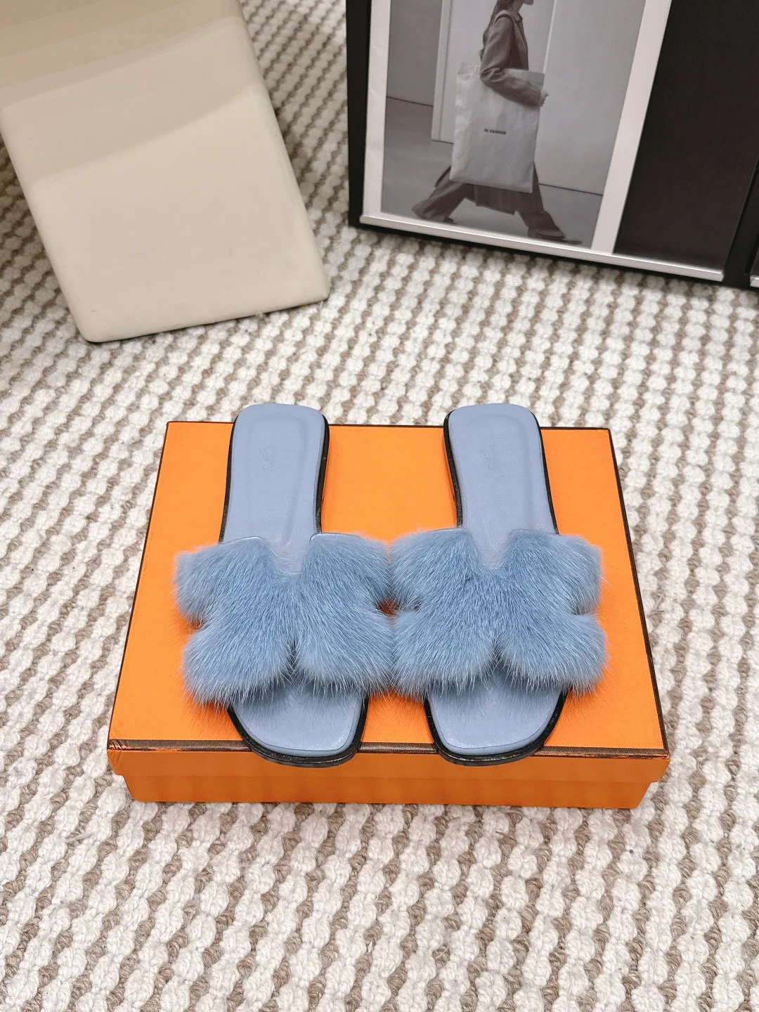 Тапочки Женские Hermes 12859267