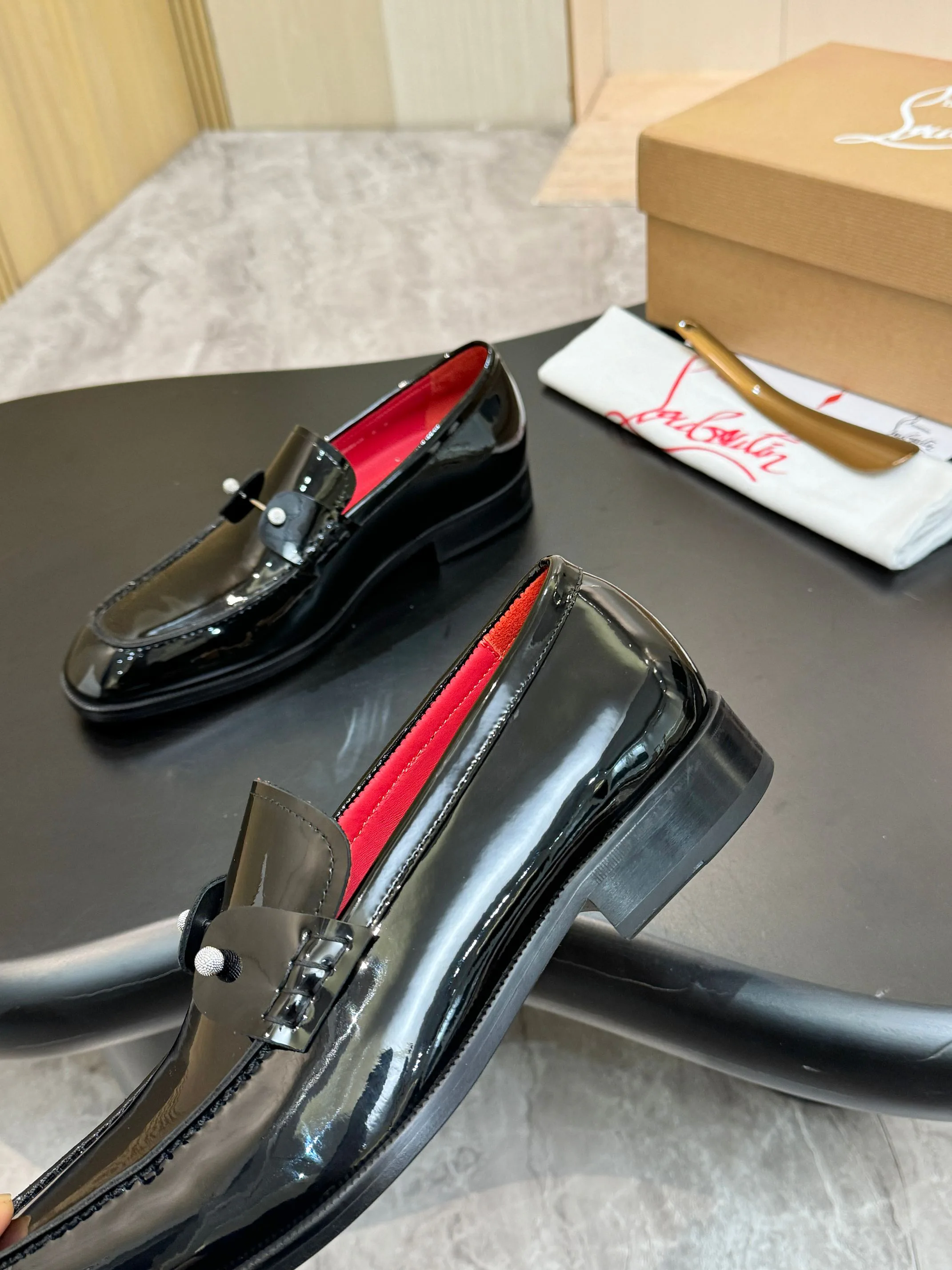 Лоферы И Туфли Мужские Christian Louboutin 18117280