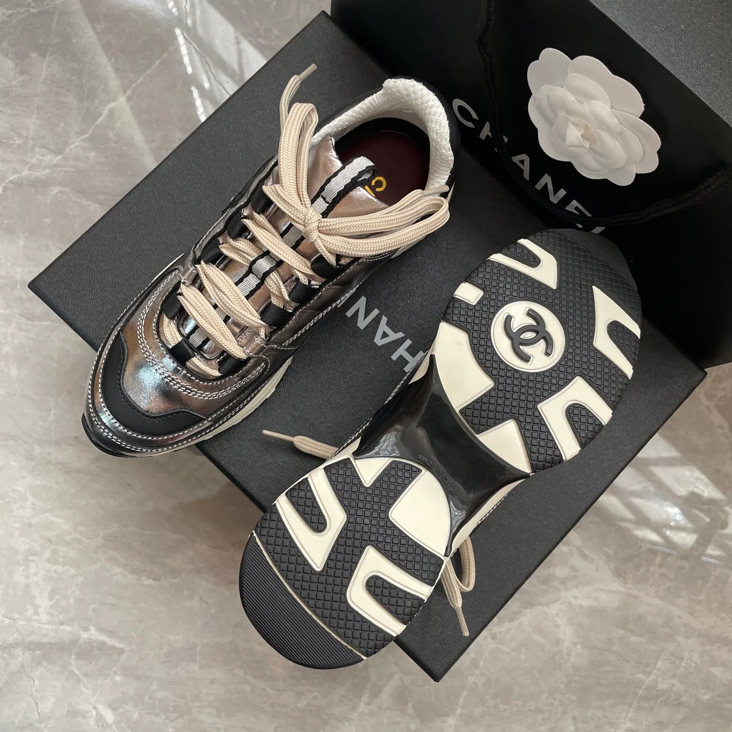 Кроссовки Женские Chanel 18850866