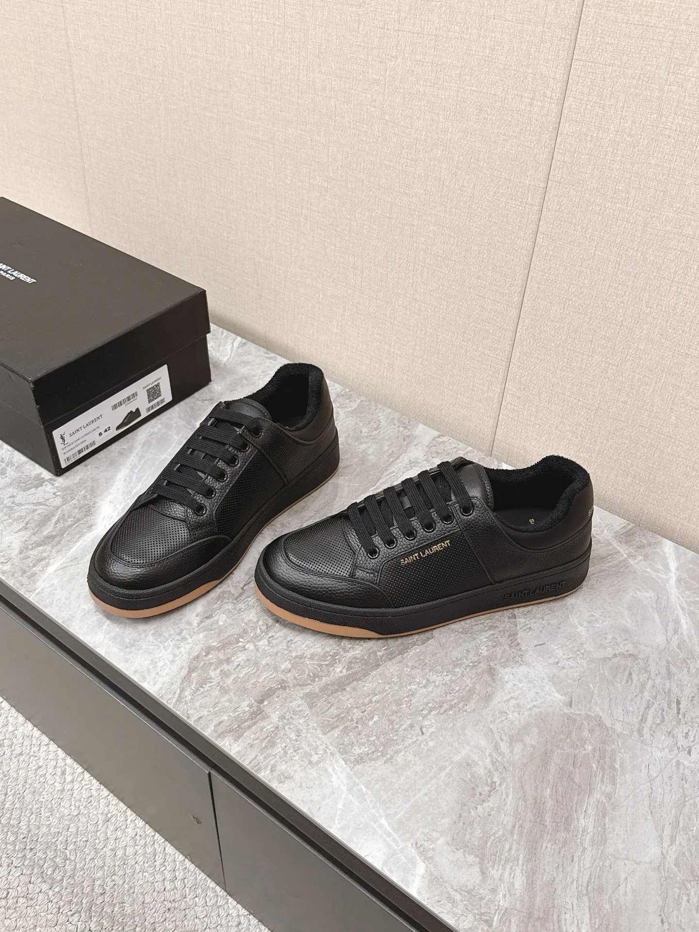 Кеды Женские Saint Laurent 526197