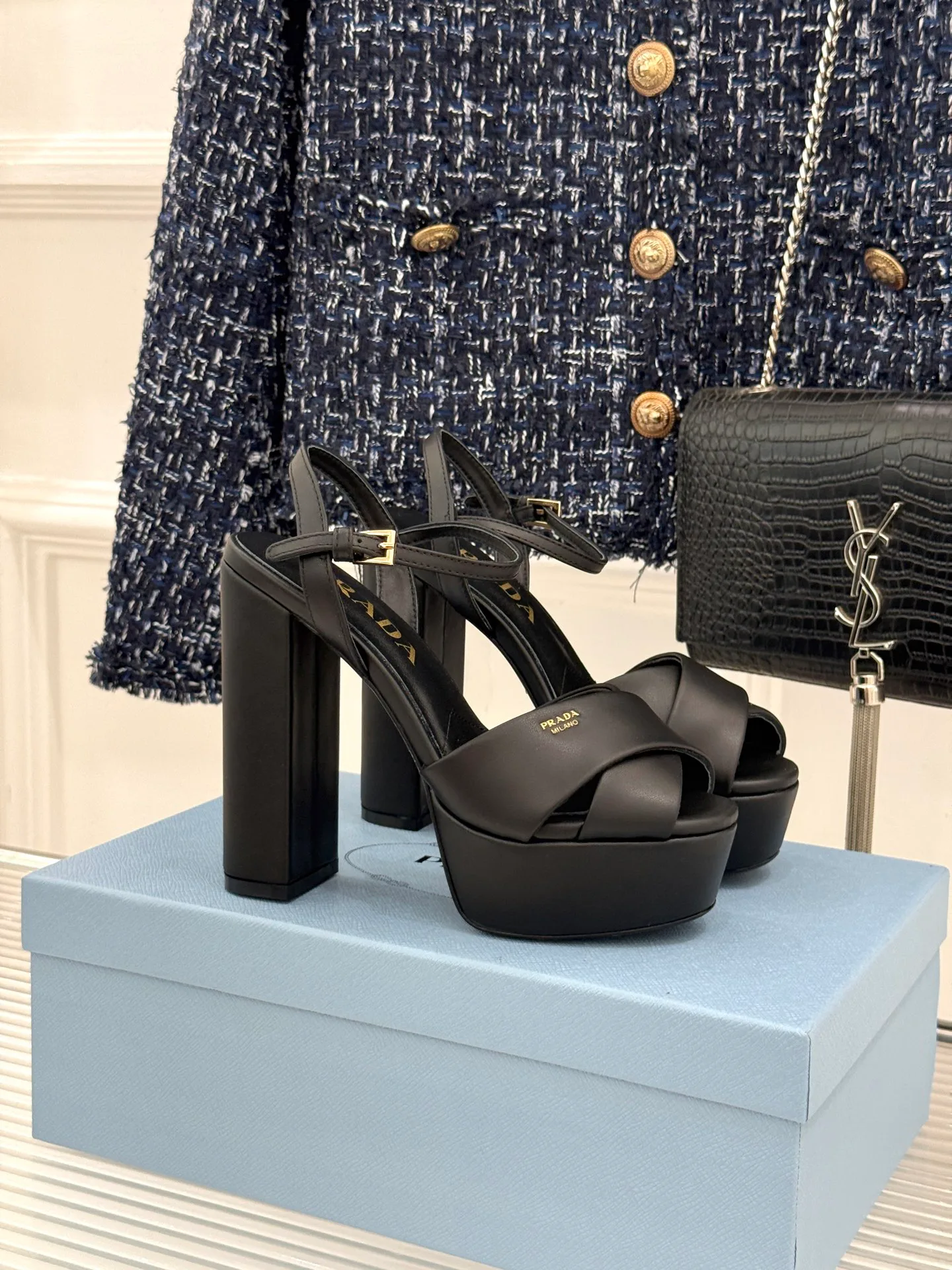 Босоножки Женские Prada 18613342