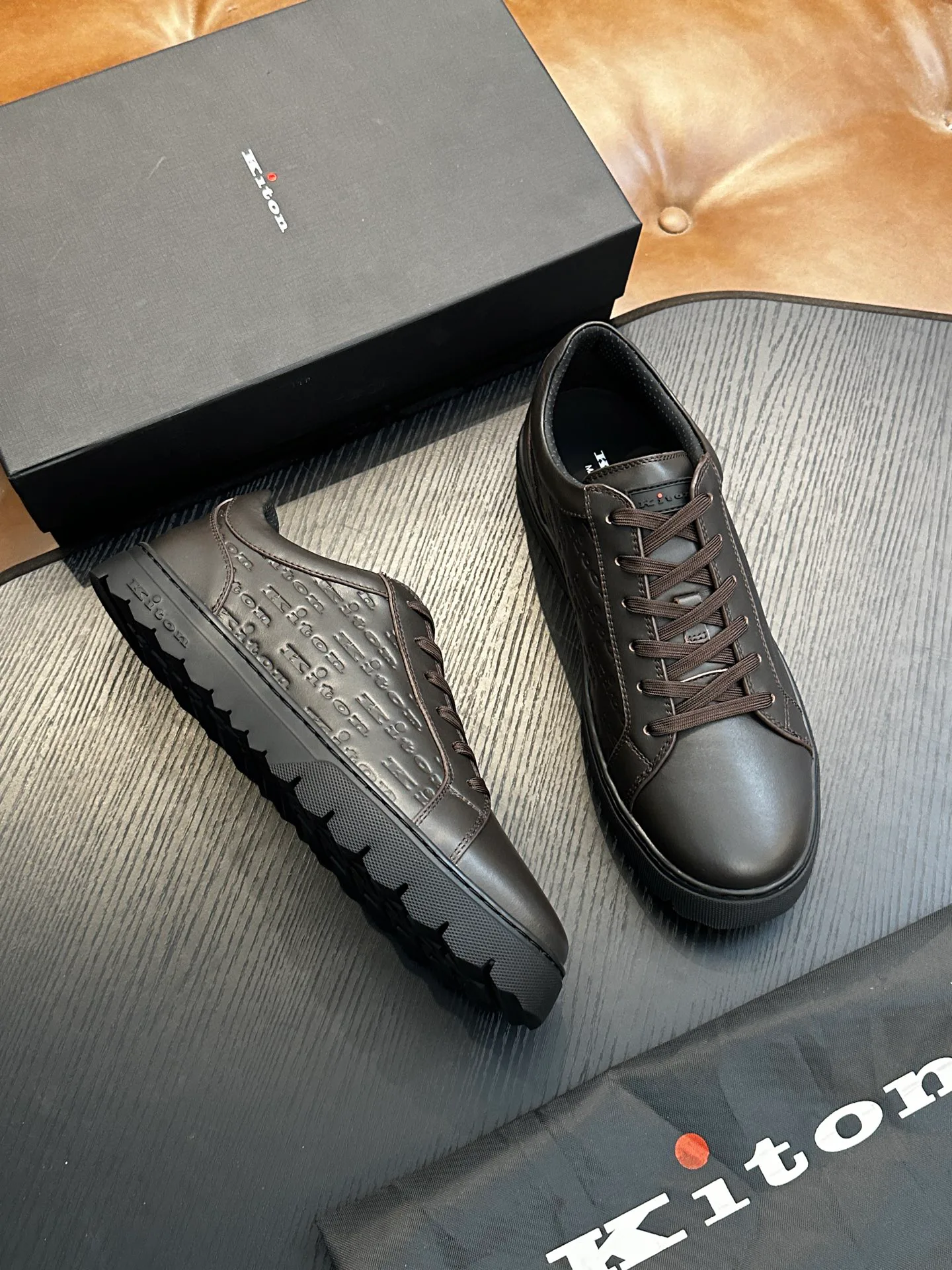 Кроссовки Мужские Kiton 1094274