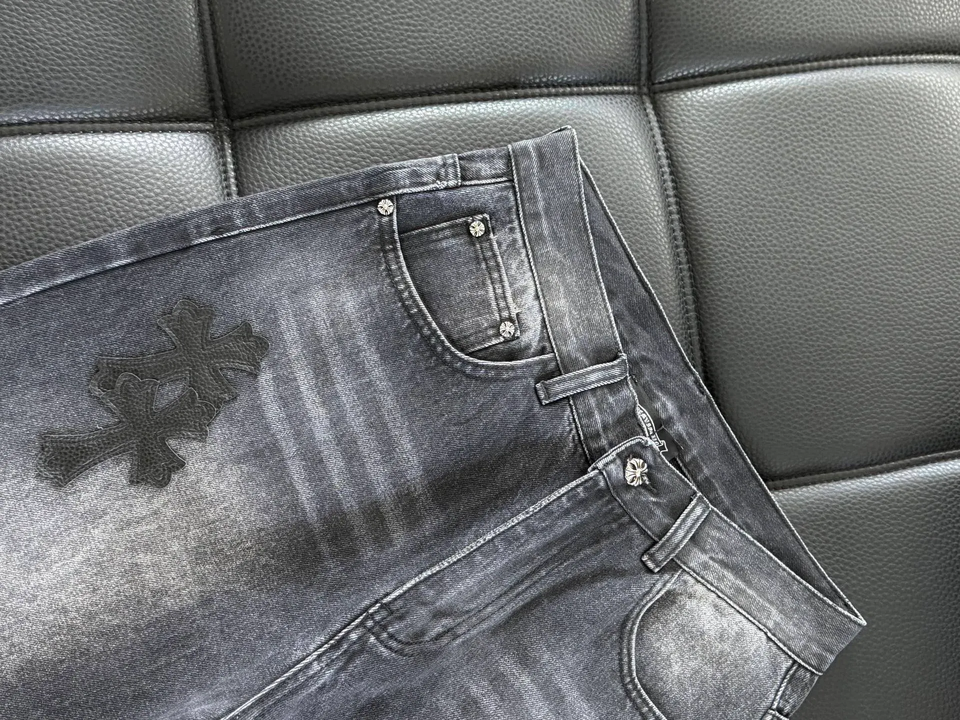 Джинсы Женские Chrome Hearts 1513915